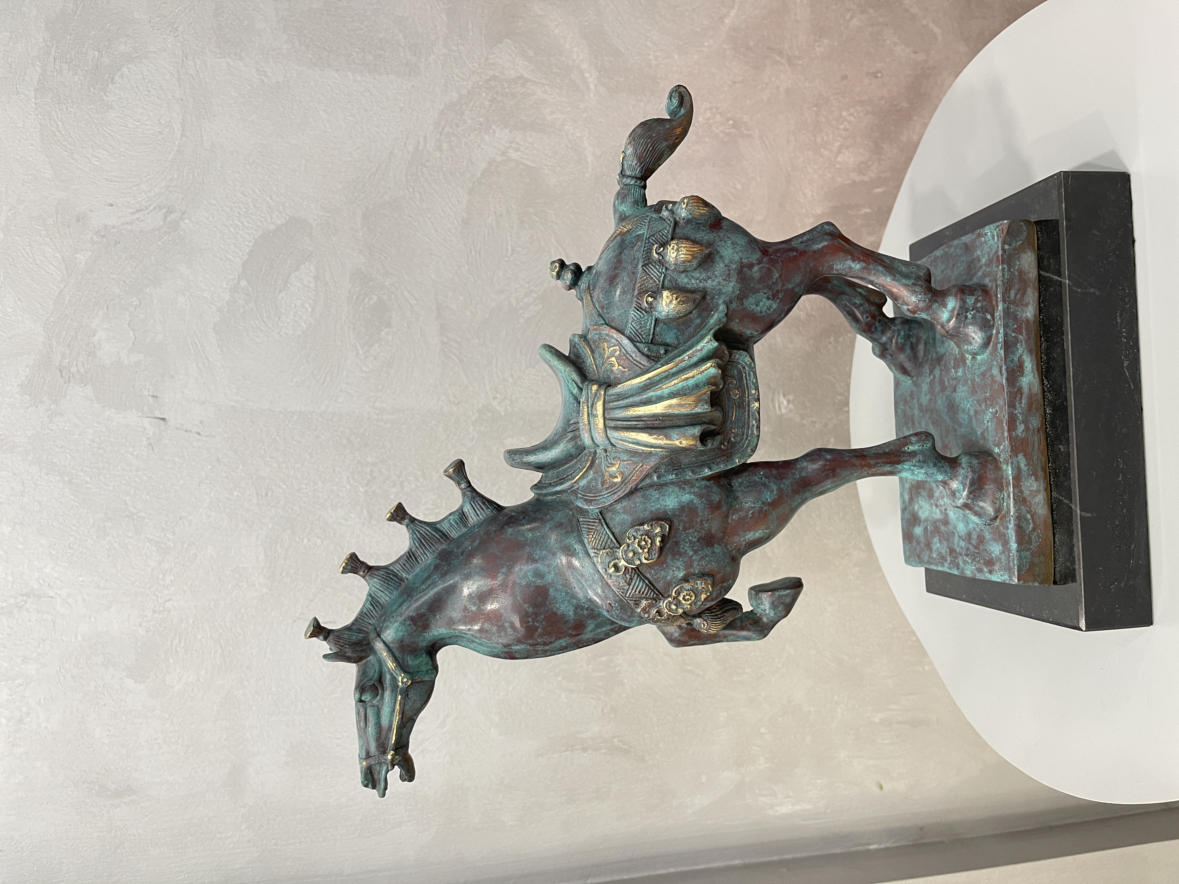 Handicrafts and ornaments, copper handicrafts, copper horses, copper Tang horse handicrafts and ornaments Item Picture