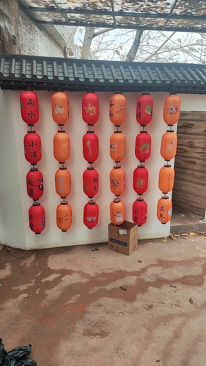 The luminous rotating lantern is a must-have for the New Year celebration. It is a beautiful and durable hanging decoration that can enhance the festive atmosphere detail image 2