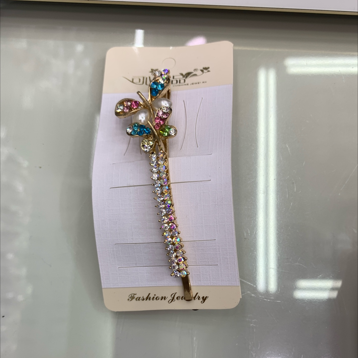 高奢鲨鱼夹发卡 时尚女士发饰 精致发圈 发夹 美发配饰一体款