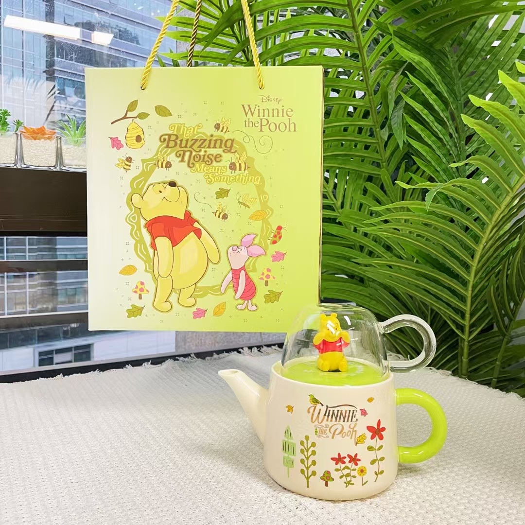 精品陶瓷花茶具 艺术摆件 家居装饰品 现代简约风格陶瓷工艺品 美化生活空间