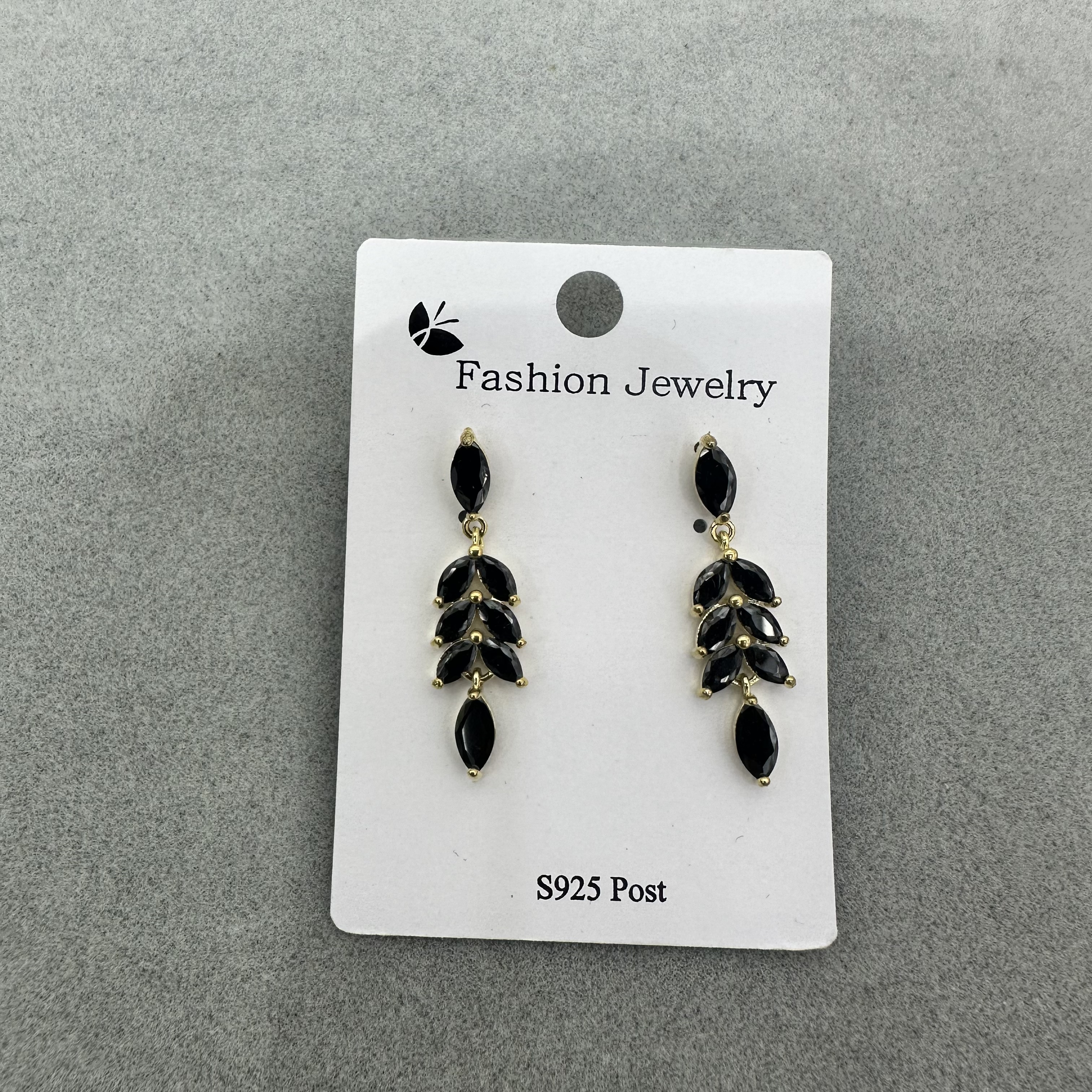 创意饰品 独特设计耳钉 精致耳饰 简约时尚耳环女款锆石耳环 铜款详情图4