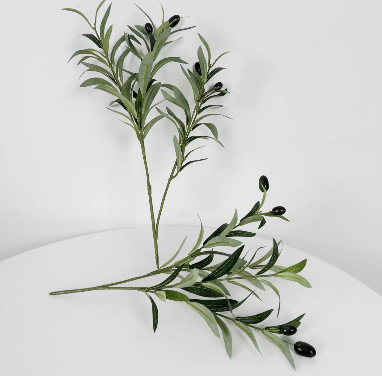 Olive branch artificial flower Item Picture