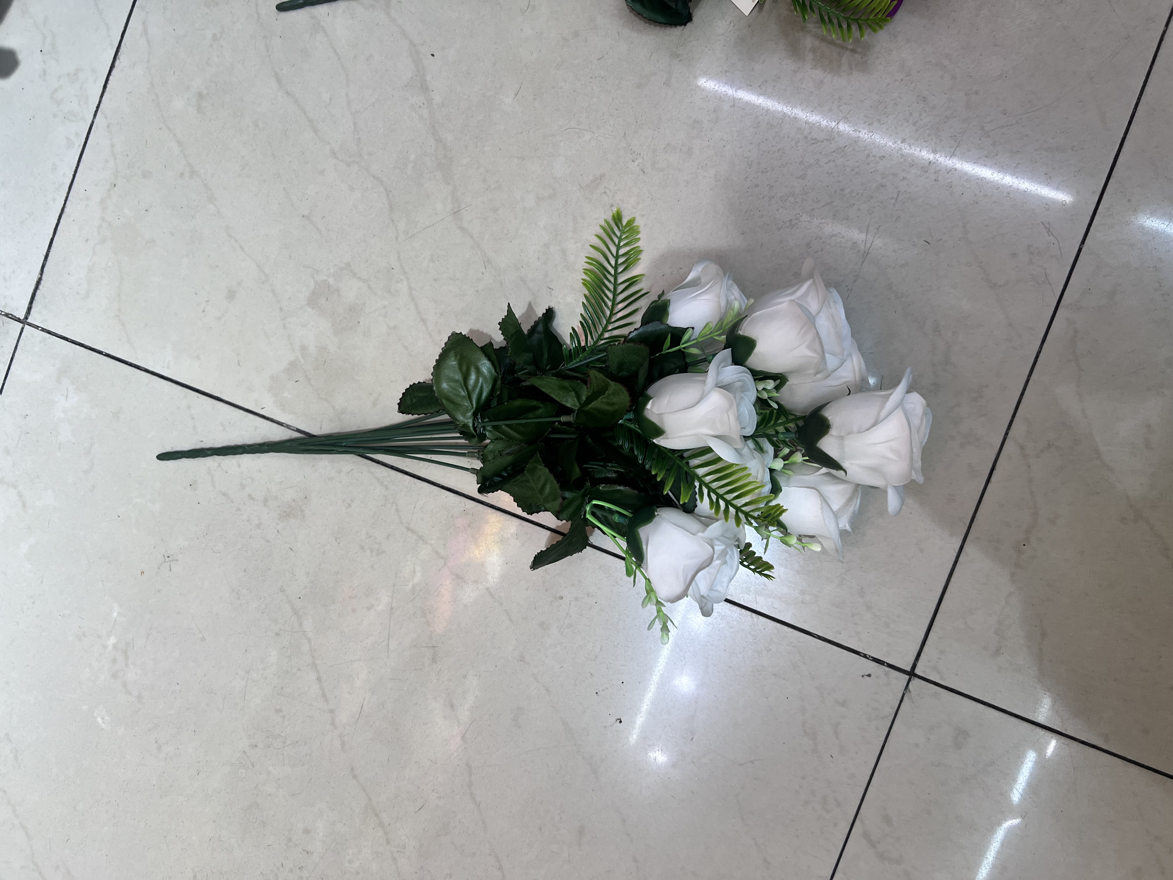 0380仿真花行 10头开口蕾。350支/件仿真花