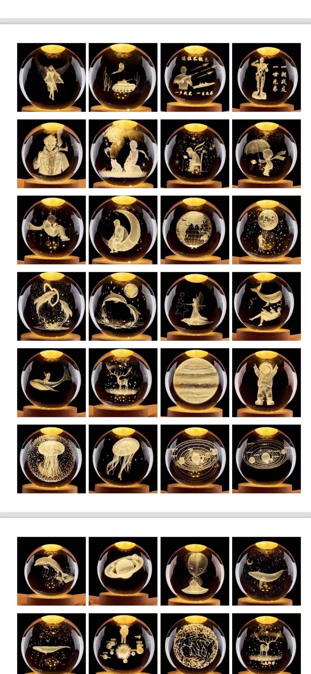 胡桃夹子欧式木质十字架 夜光十字架挂饰 木头珠子装饰 木片手工制作 简约时尚家居装饰品详情图2