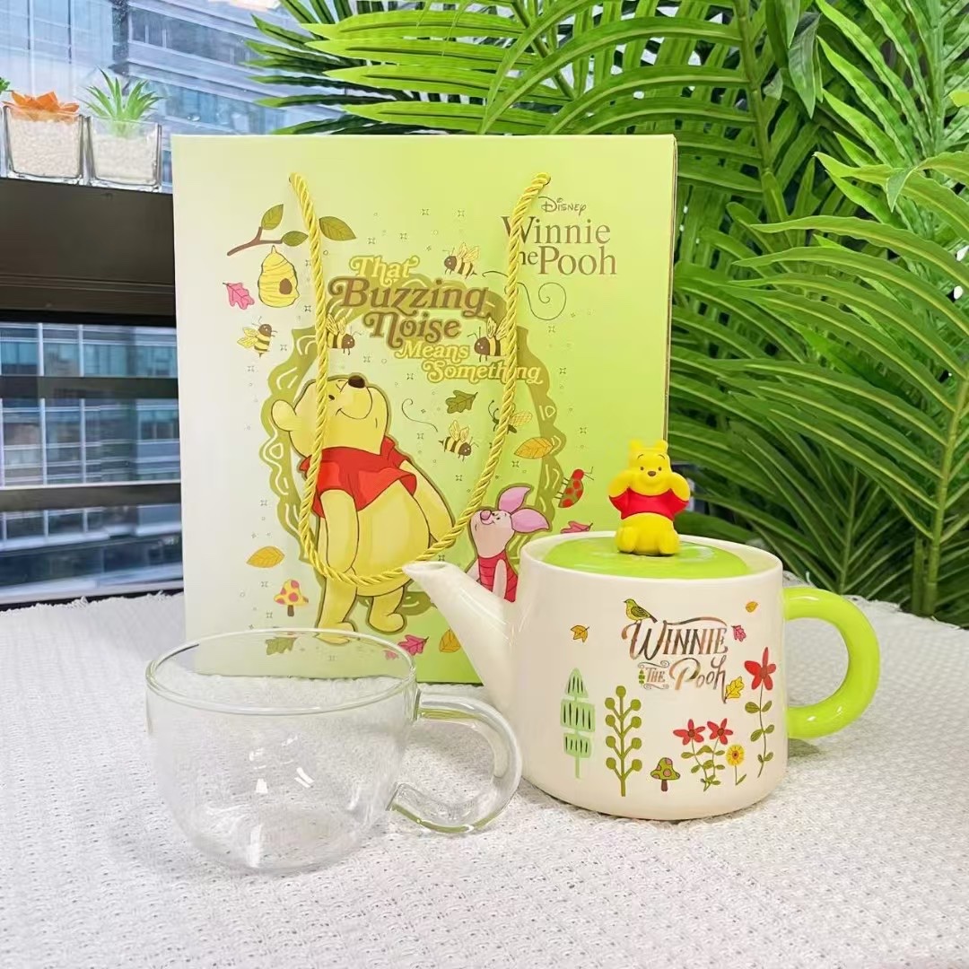 精品陶瓷花茶具 艺术摆件 家居装饰品 现代简约风格陶瓷工艺品 美化生活空间产品图