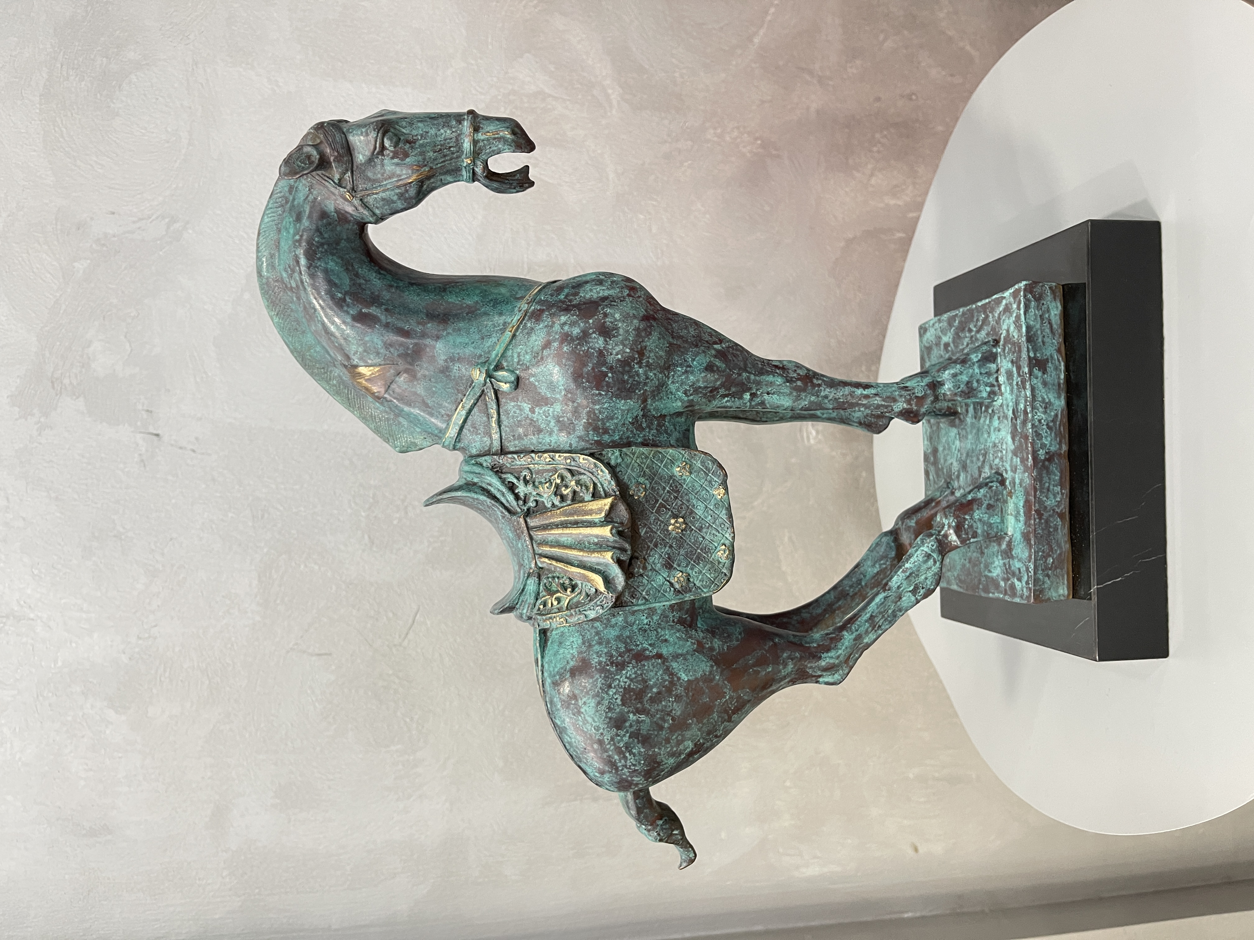 Handicrafts and ornaments, copper handicrafts, copper horses, copper Tang horse handicrafts and ornaments details Picture