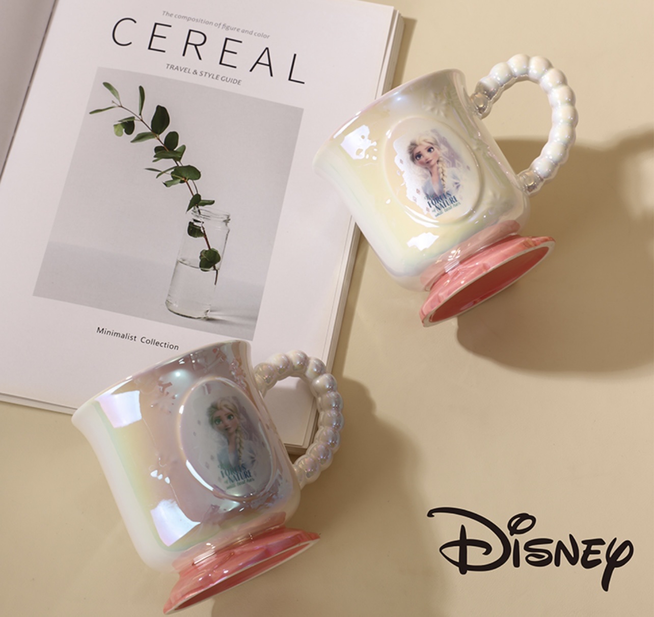 Exquisite ceramic cups, artistic ornaments, modern and simple decorative items, ceramic handicrafts, high-end living room decoration, ceramic cups, gift cups, handicrafts, ceramic souvenirs, beautiful and cute Item Picture