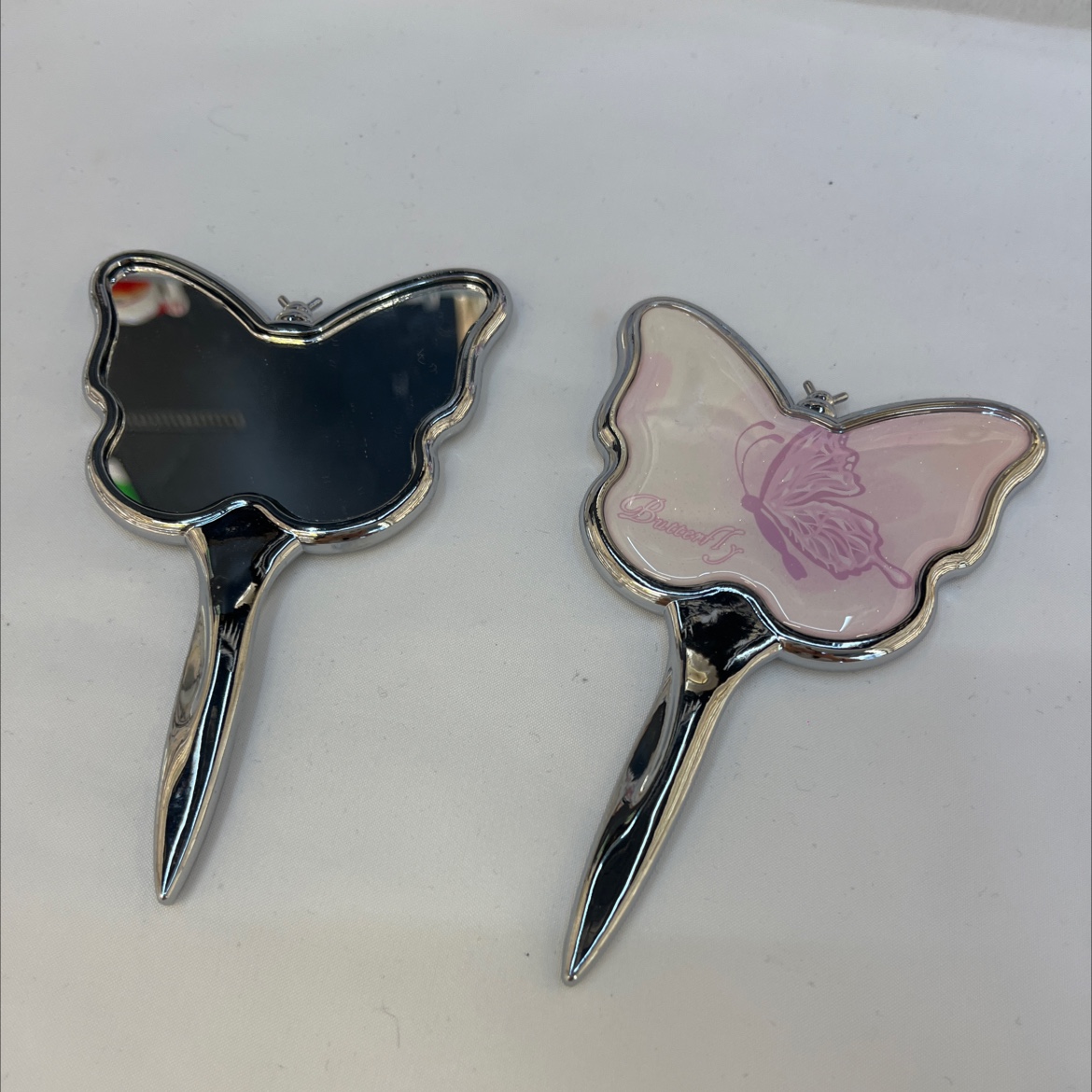 蝴蝶手柄镜子详情图3