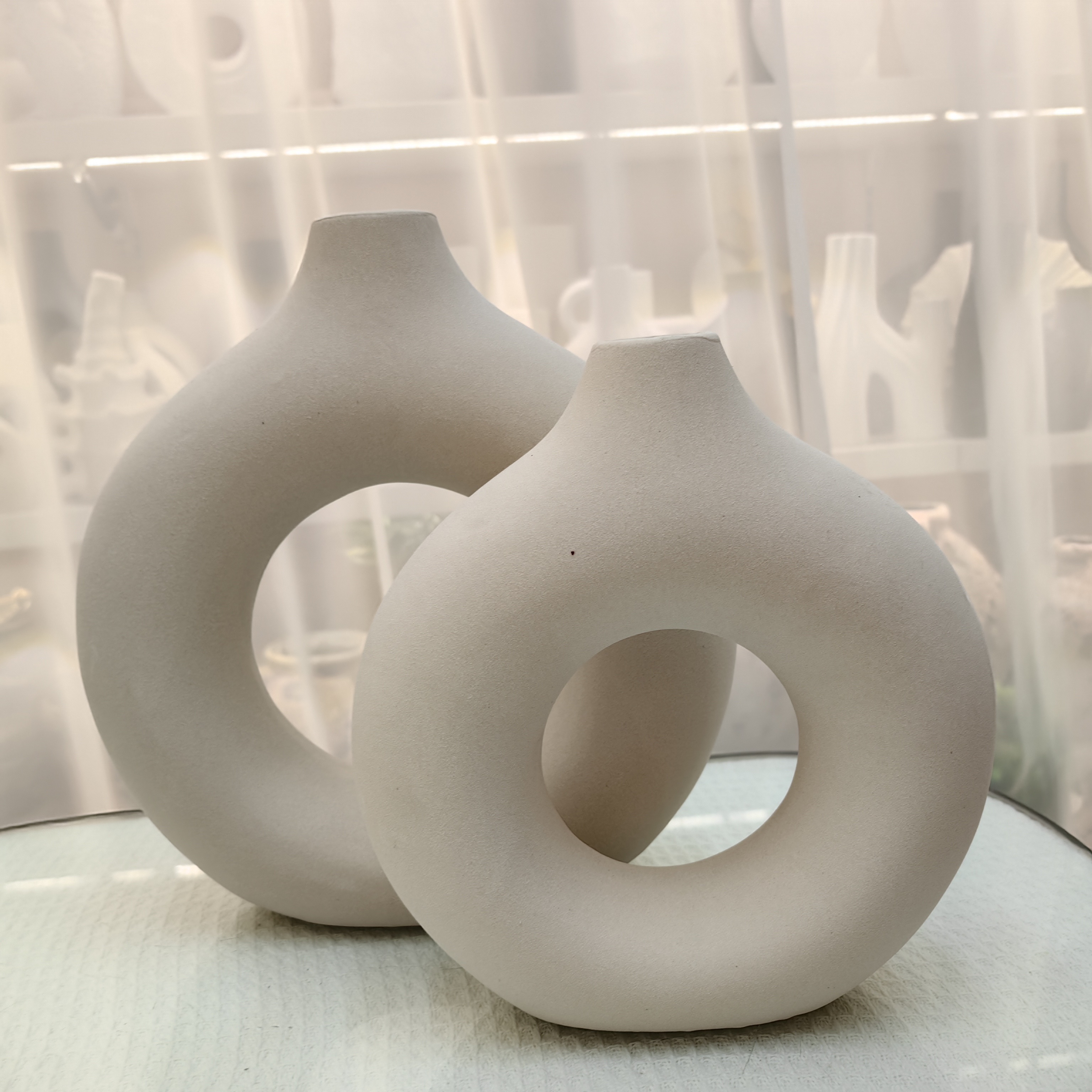 电视柜客厅装饰 小众高级感玄关摆件插花
经典款花瓶摆件三件套装现代简约陶瓷陶瓷陶瓷工艺品精品花瓶精品花瓶产品图