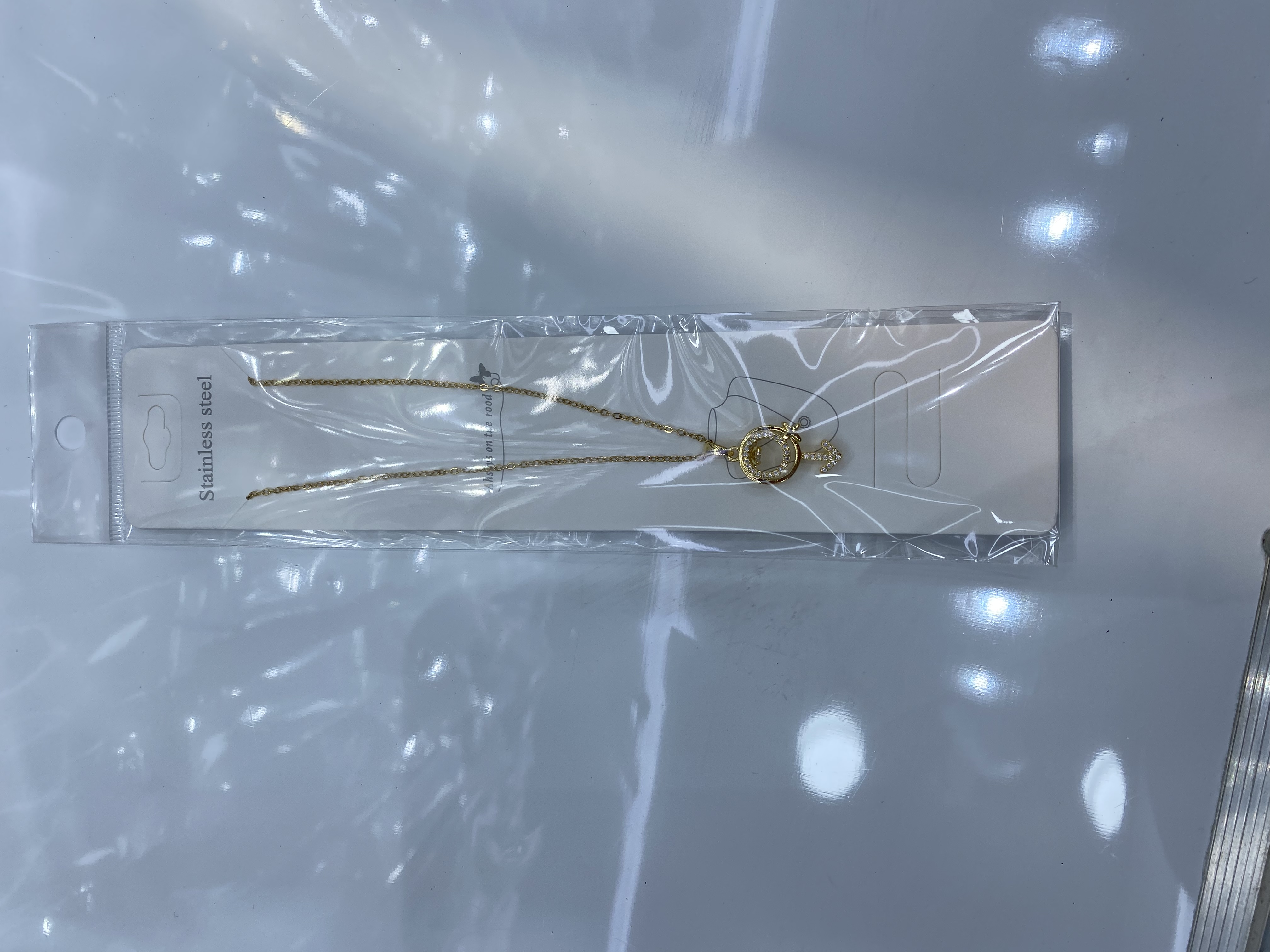 不锈钢吊坠铜镶锆石