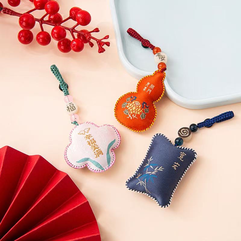 手工香囊包 创意香囊 精美香包礼品装饰 细节图