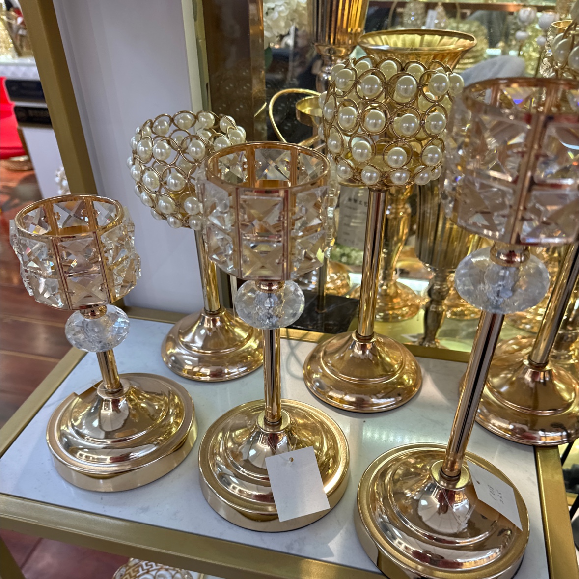 新款烛台路引婚庆道具插花铁艺婚礼花托架餐桌浪漫烛台创意家居烛台工艺礼品婚庆道具