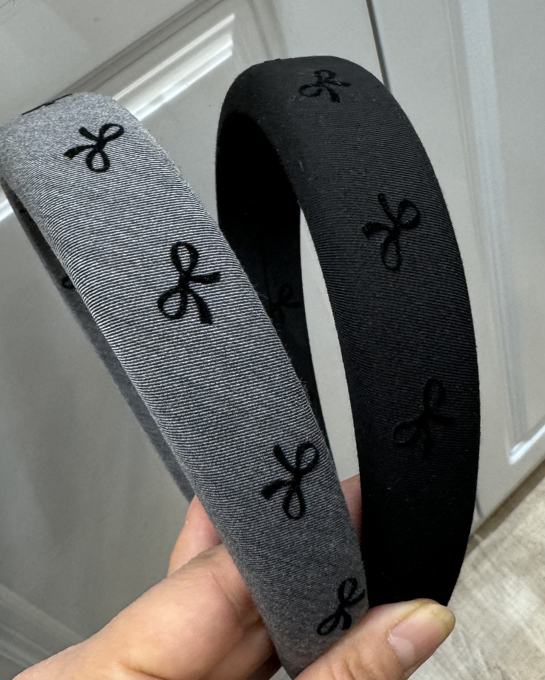 国潮系列新款蝴蝶结图案洋气时尚发箍 海绵头箍