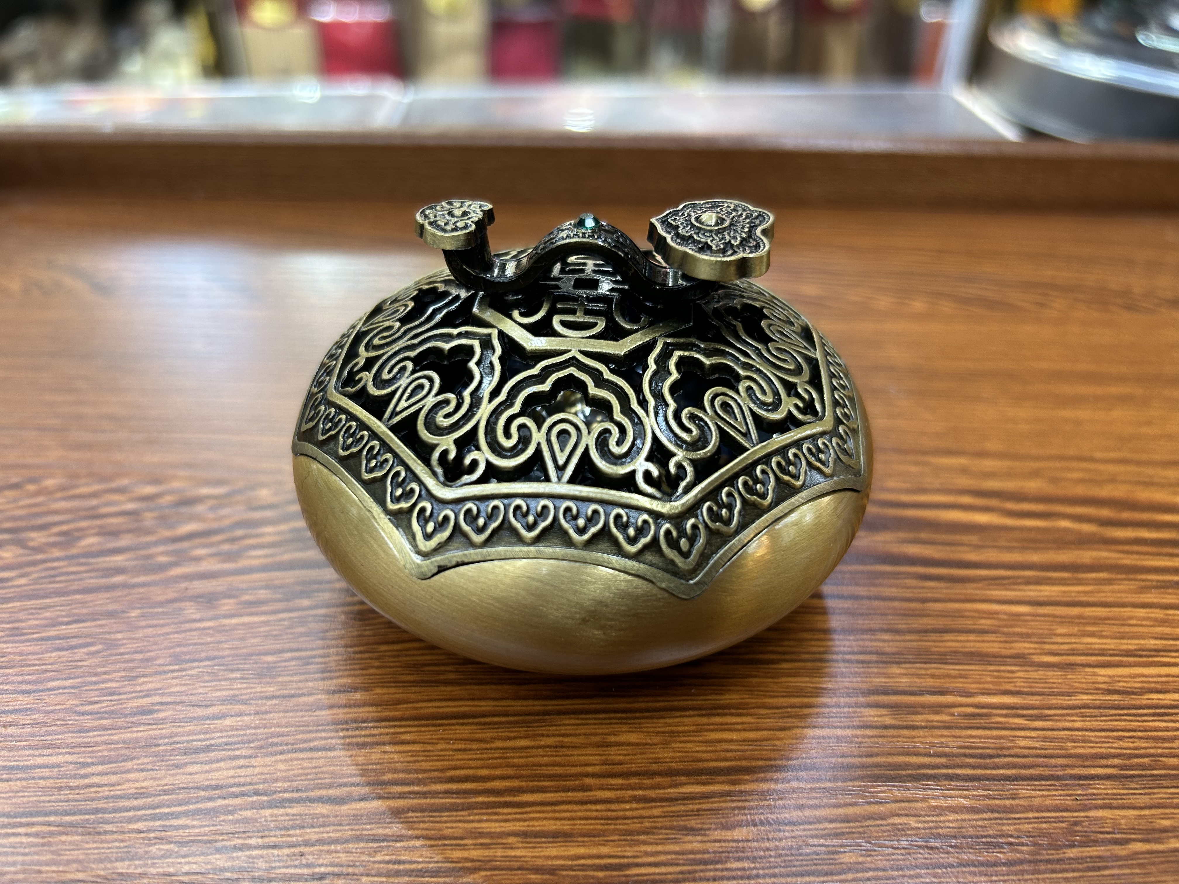 合金香炉铜香炉沉香卧香线香包装礼盒茶香插详情图3