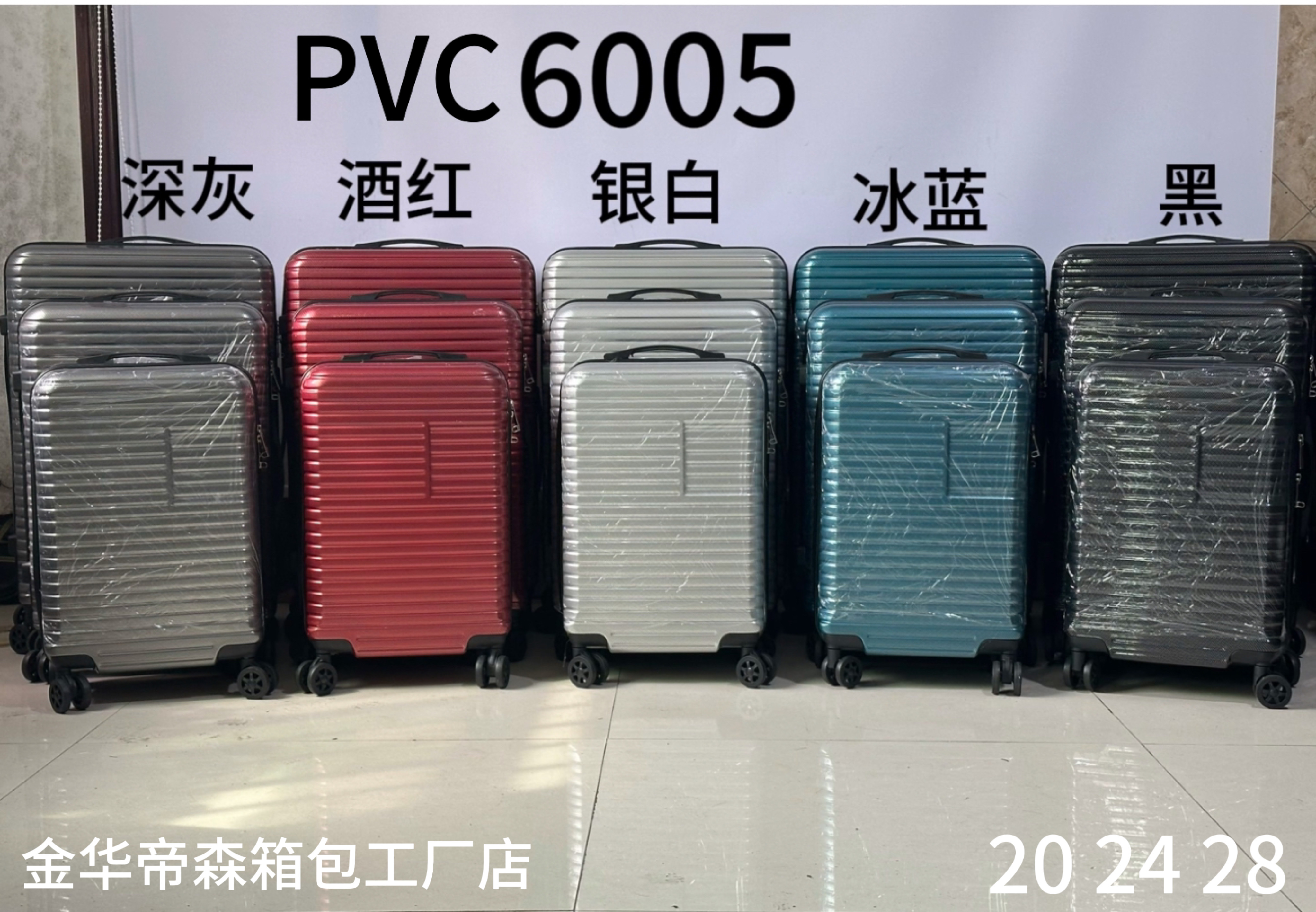 旅行箱PVC6005图
