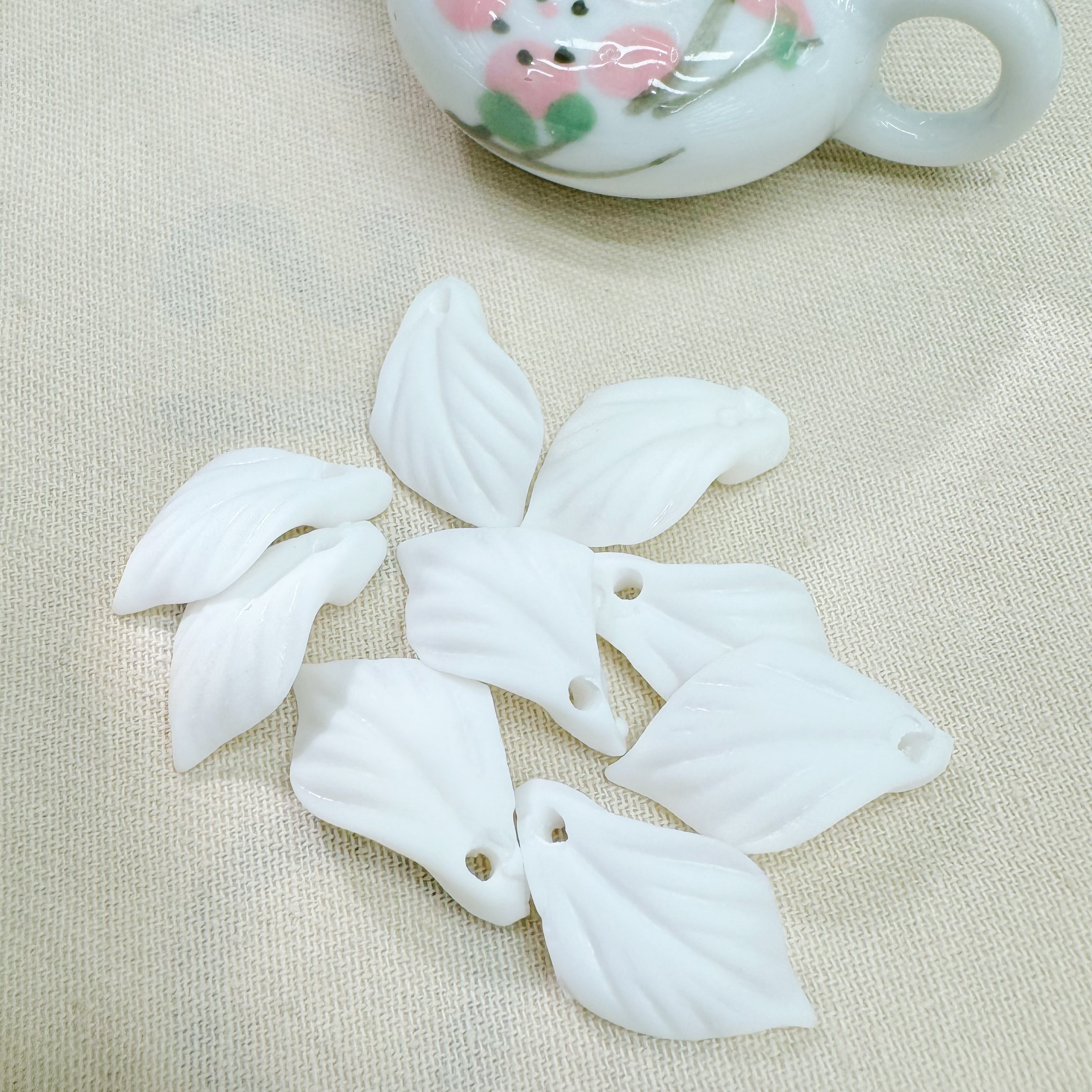 珍珠饰品DIY制作套装 含合金吊坠配件 树脂配件 高档手工首饰材料包饰品配件产品图