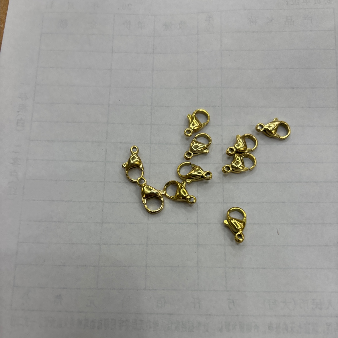 项链 手链 连接扣 不锈钢材质挂件手机挂件