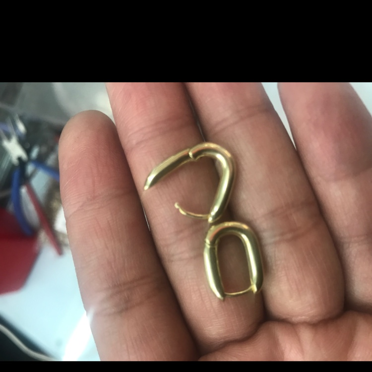 3.0×12×16实心长方耳扣产品图