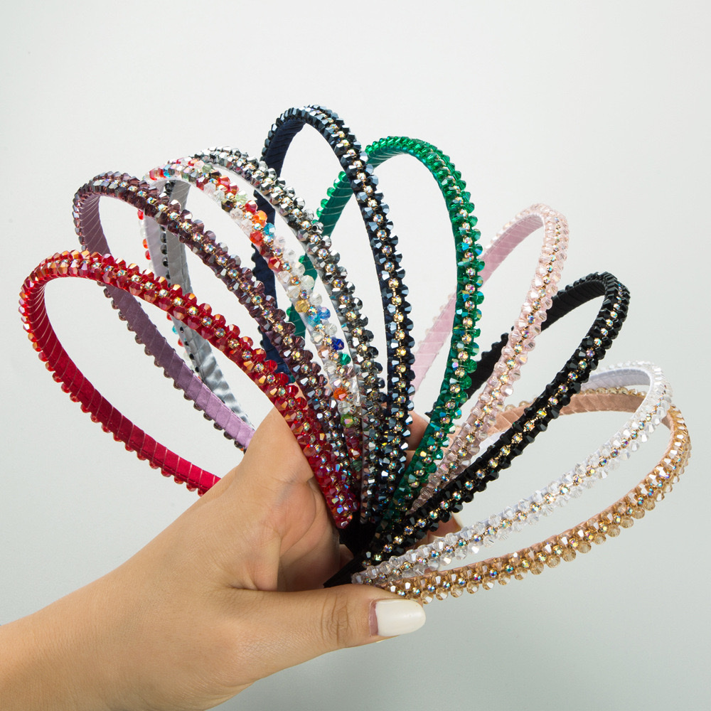 Crystal hair band