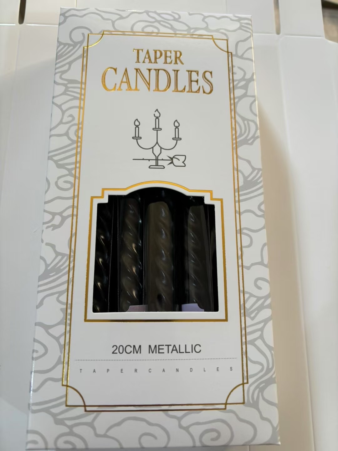 8-inch threaded candle, 20 cm, wedding, Christmas Application Scenario
