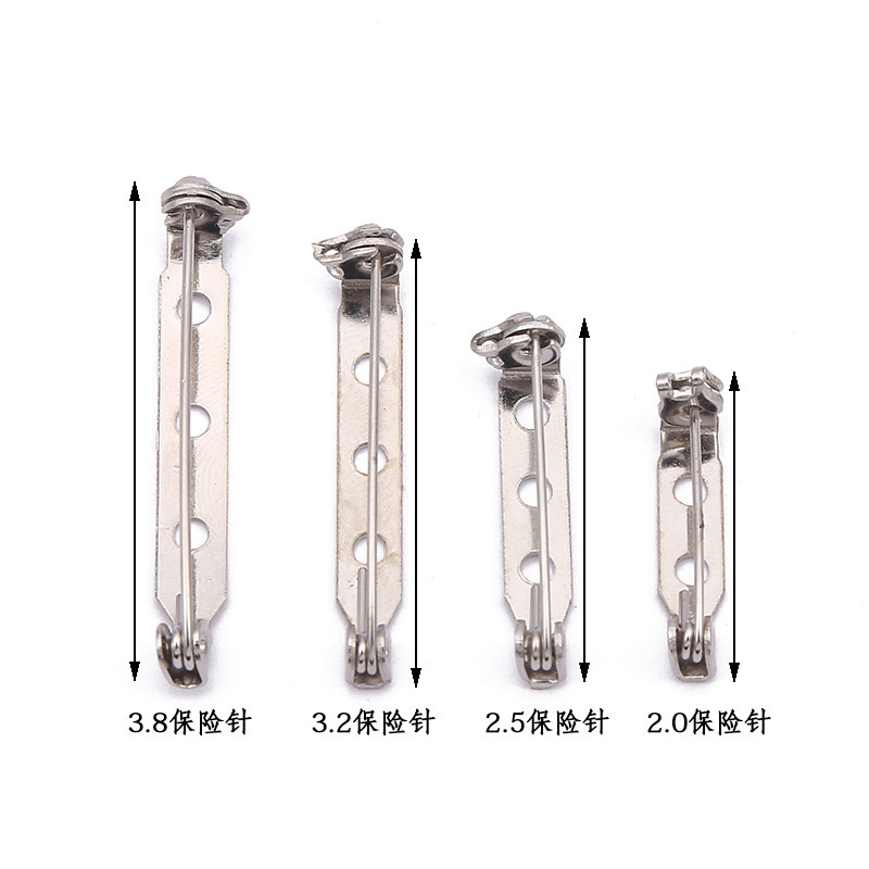 The brooch has a safety clasp and can be DIyed. It is made of metal clothing materials details Picture