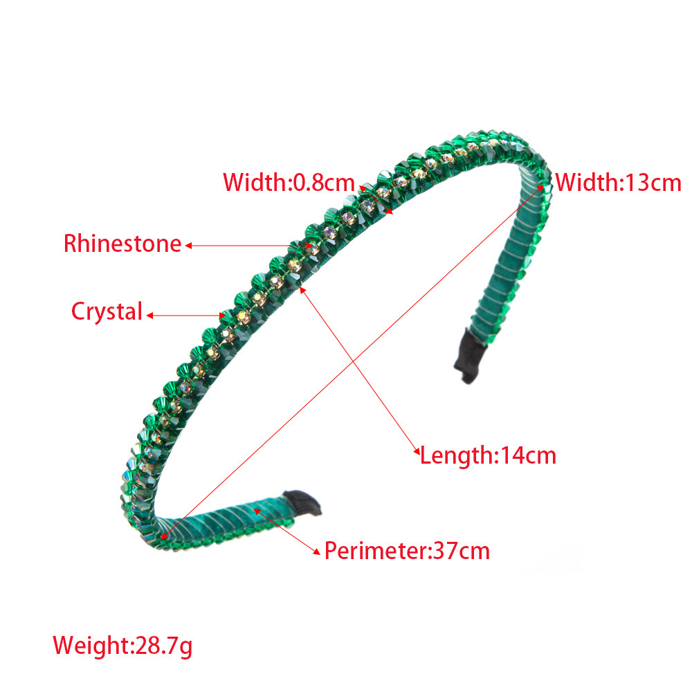 Crystal hair band details Picture