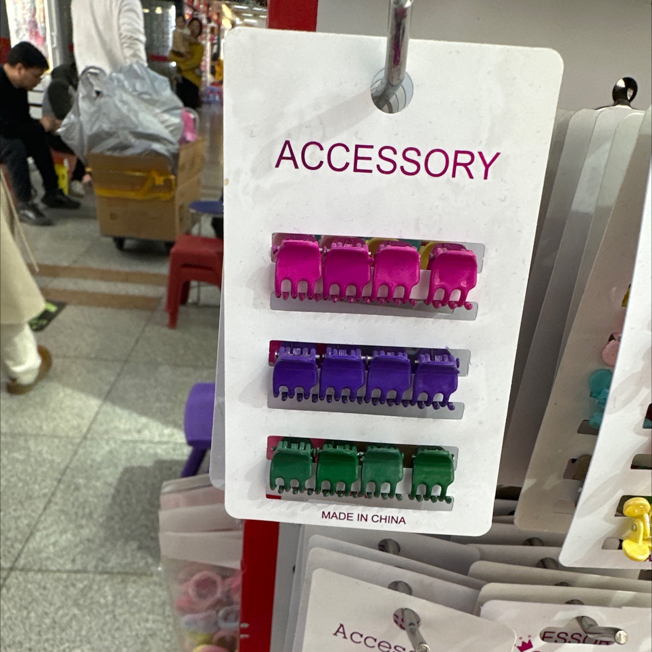 创意饰品发夹植绒设计 发卡时尚发饰 简约优雅头饰 美发装饰品女士