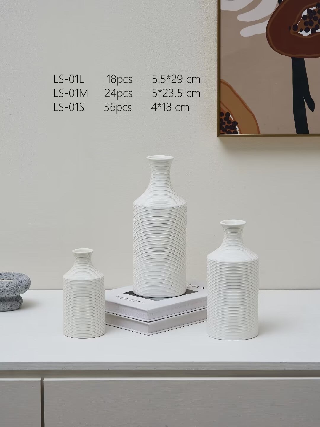 陶瓷陶瓷花瓶陶瓷工艺品摆件精品花瓶