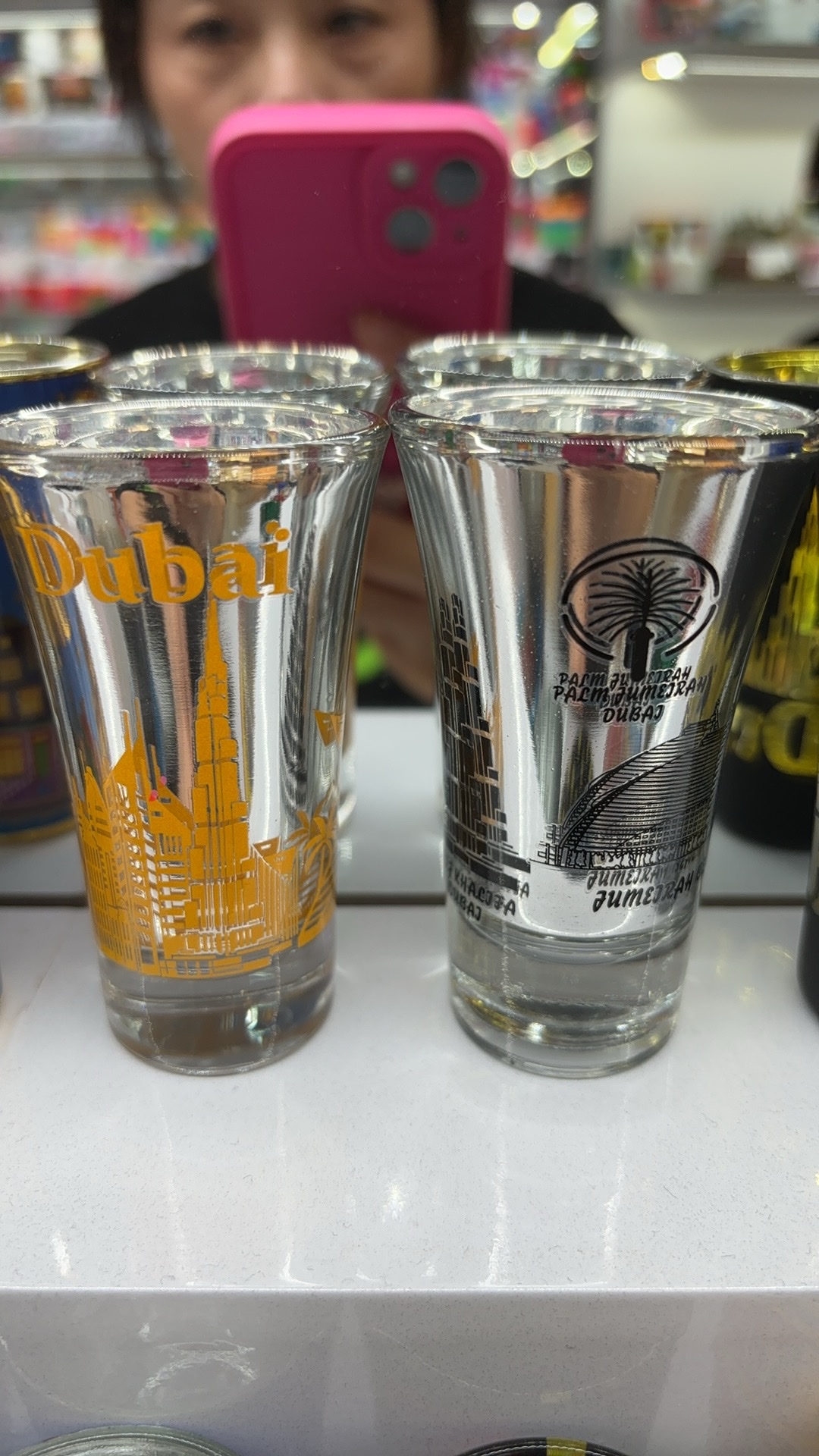 旅游纪念品，射击眼镜 玻璃杯 电镀杯，来样定制款 伴手礼 详情图1