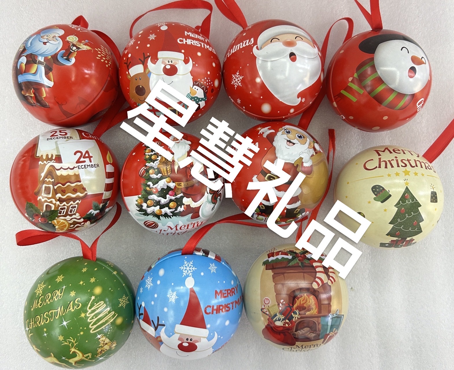 圣诞节新年礼物，送孩子，送家人圣诞新年礼物，糖果罐