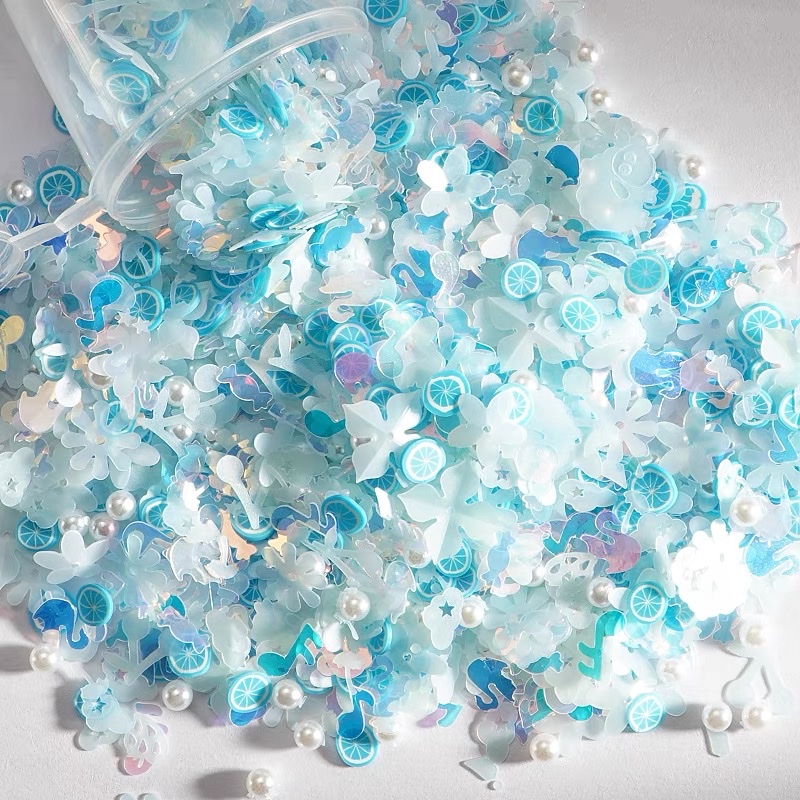 Matte pearl mixed sequins, jewelry accessories, DIY handicraft accessories for early childhood education, decorative accessories for handicrafts, bag decorations, 500g per pack detail image 6