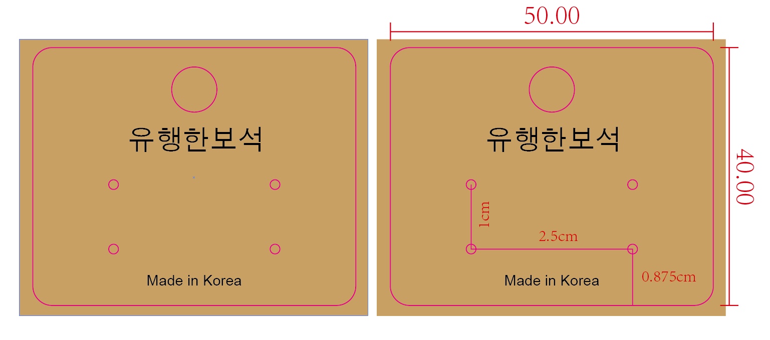 牛皮纸韩文耳环卡纸925耳钉饰品卡片展示包装饰品包装卡片