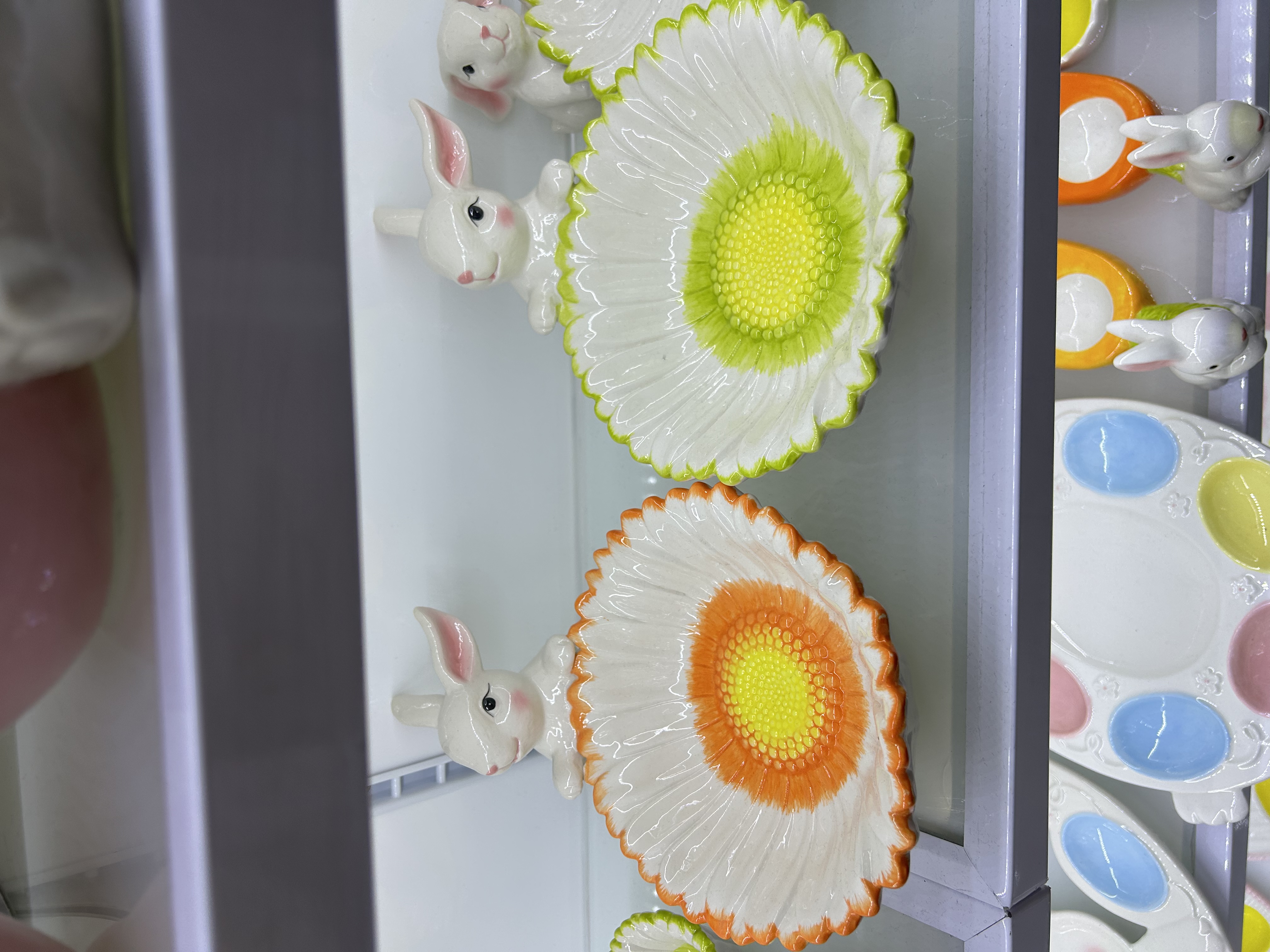 木制字母创意装饰编制框 独特骨头发卡设计 水果盘玻璃烟灰缸套装 家居生活艺术品水果盘细节图