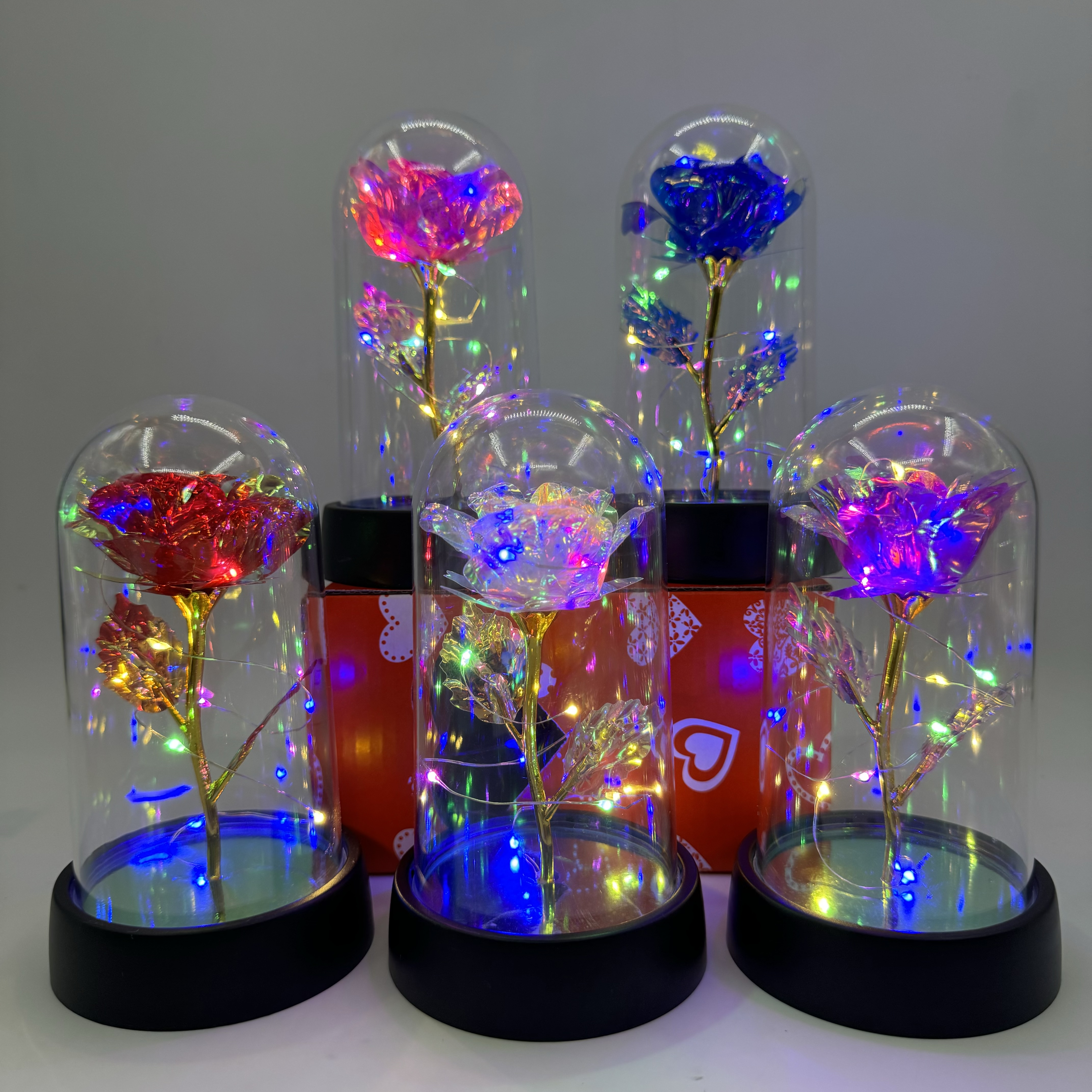 硅胶人造花 高级仿真花装饰 假花仿真花精致工艺 玫瑰牡丹假花家居摆设 逼真仿真假花装饰品详情图2