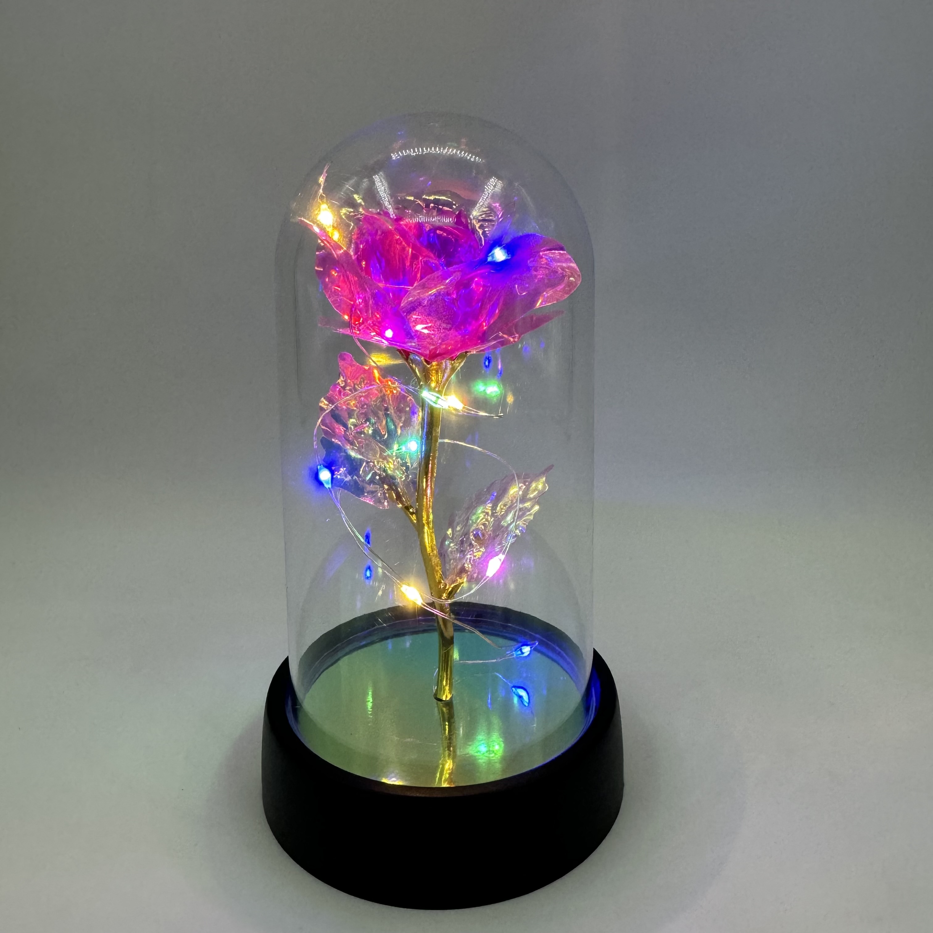 硅胶人造花 高级仿真花装饰 假花仿真花精致工艺 玫瑰牡丹假花家居摆设 逼真仿真假花装饰品详情图7