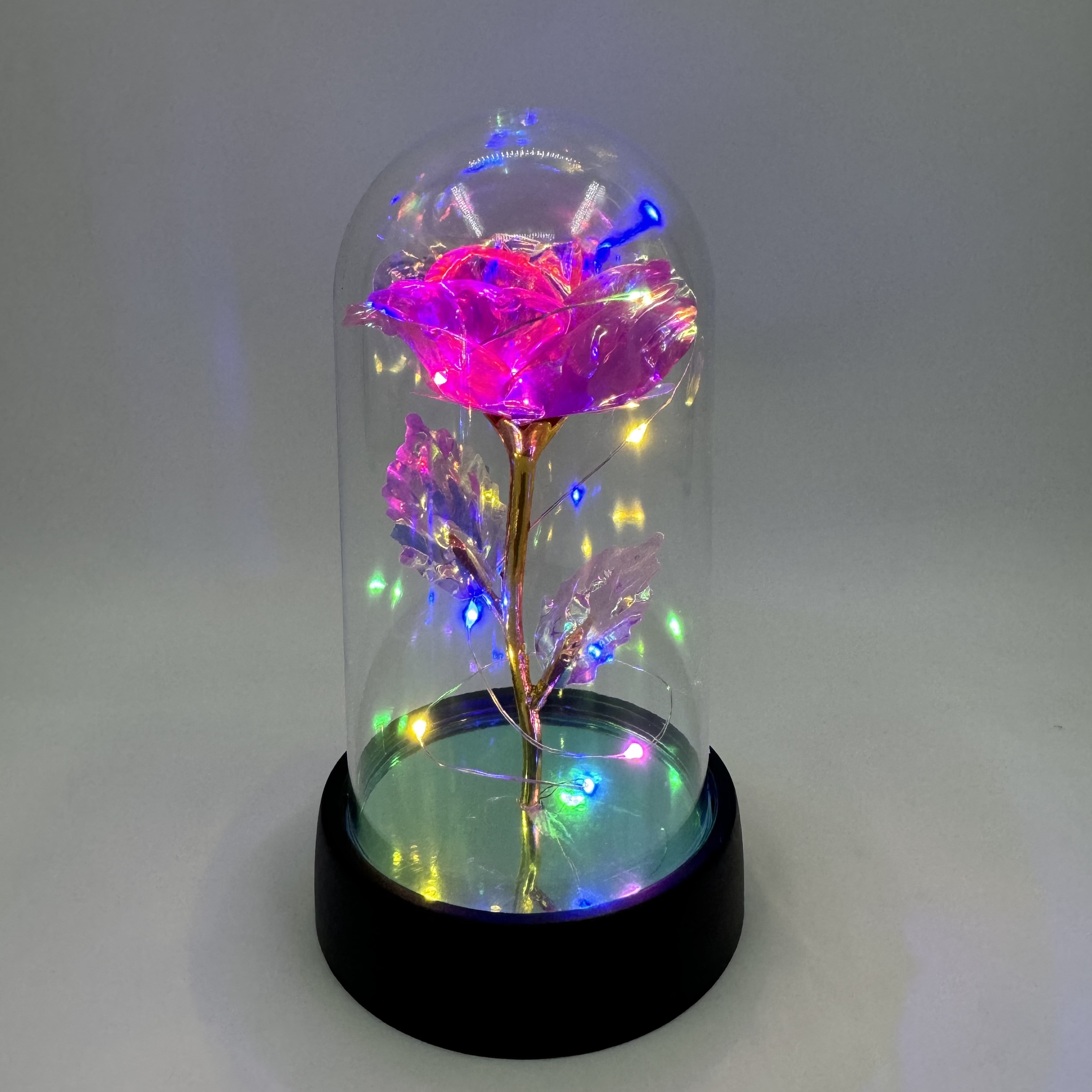 硅胶人造花 高级仿真花装饰 假花仿真花精致工艺 玫瑰牡丹假花家居摆设 逼真仿真假花装饰品详情图10