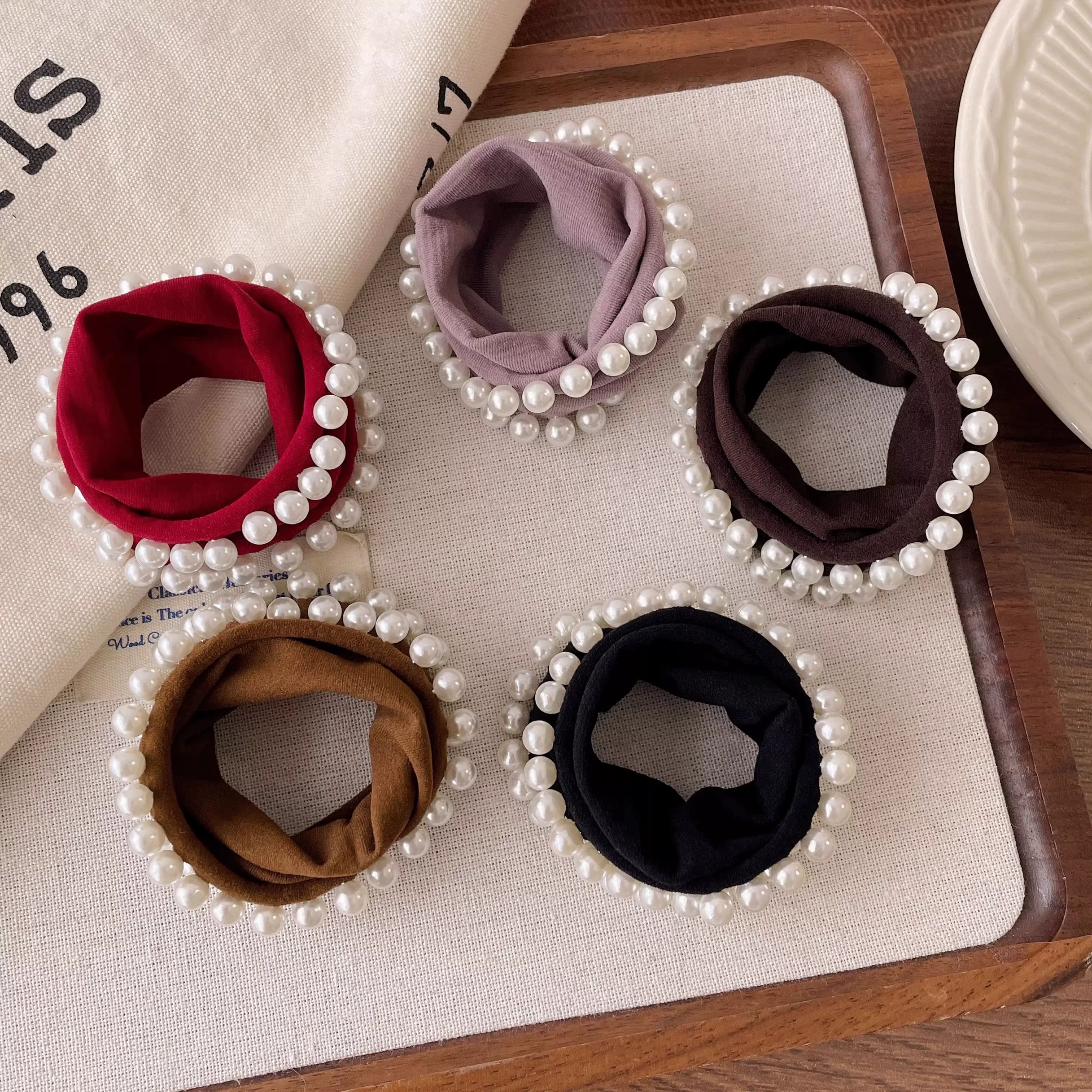 秋冬新款大肠圈发圈 头绳饰品 简约时尚发饰 持久弹力不伤发质发圈头绳详情图10