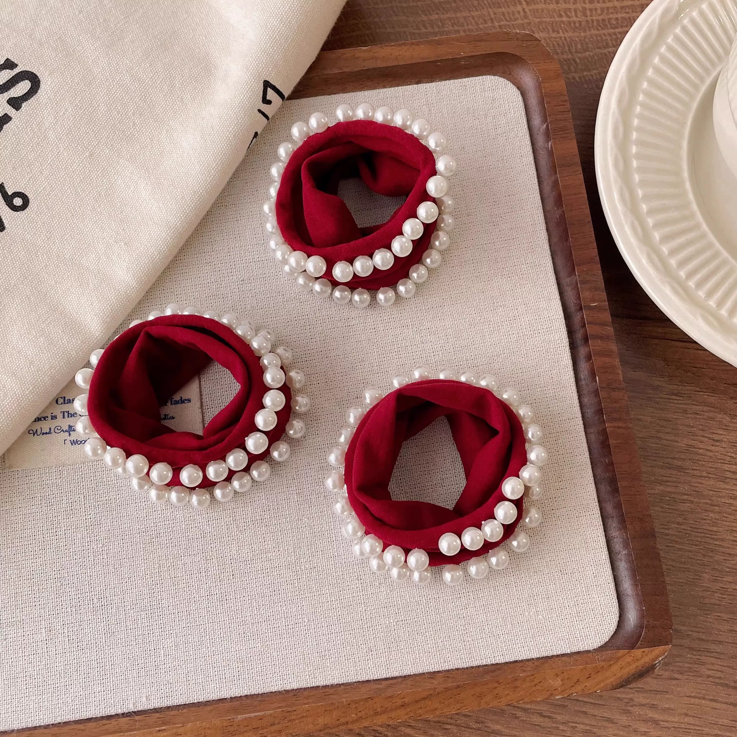 秋冬新款大肠圈发圈 头绳饰品 简约时尚发饰 持久弹力不伤发质发圈头绳详情图14