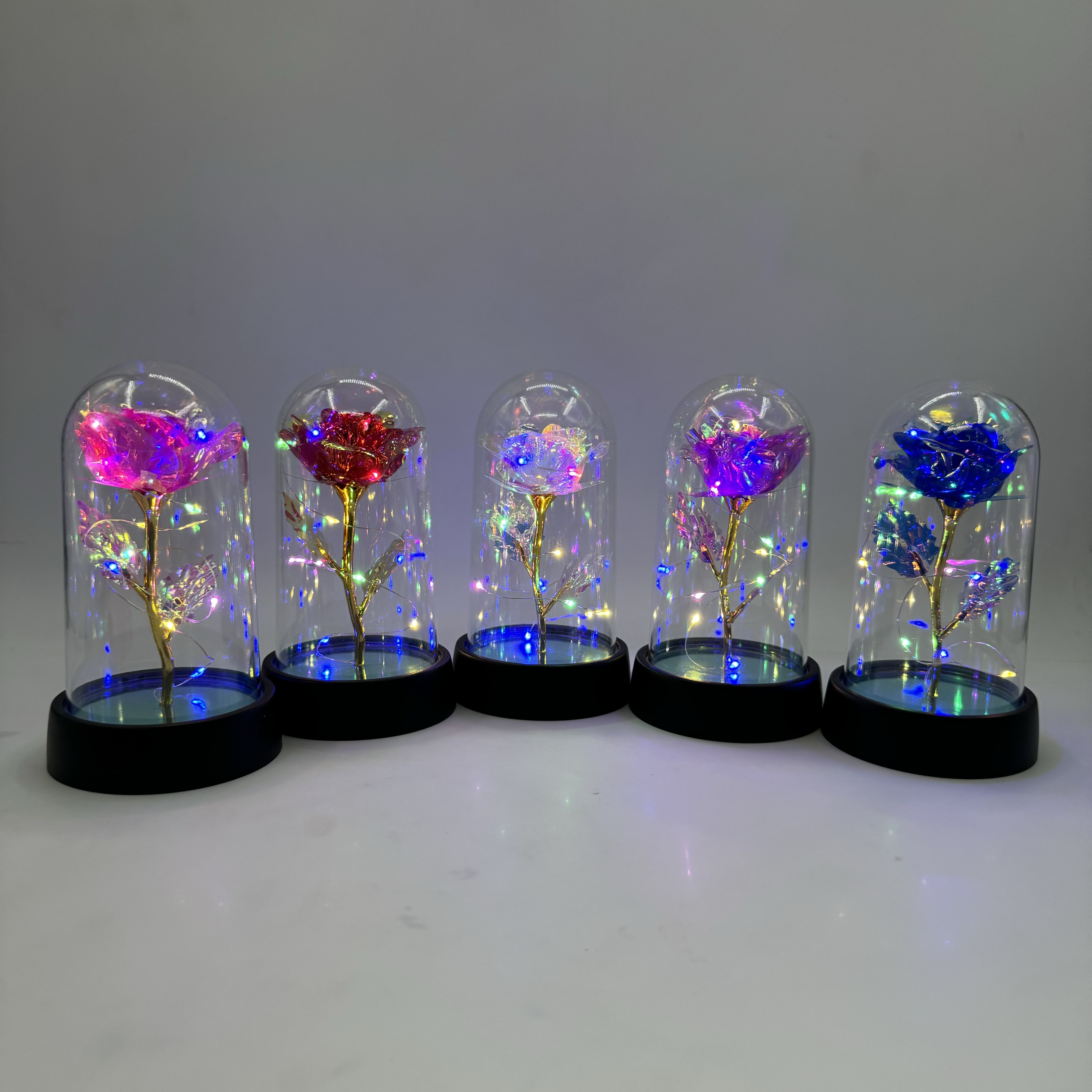 硅胶人造花 高级仿真花装饰 假花仿真花精致工艺 玫瑰牡丹假花家居摆设 逼真仿真假花装饰品详情图4