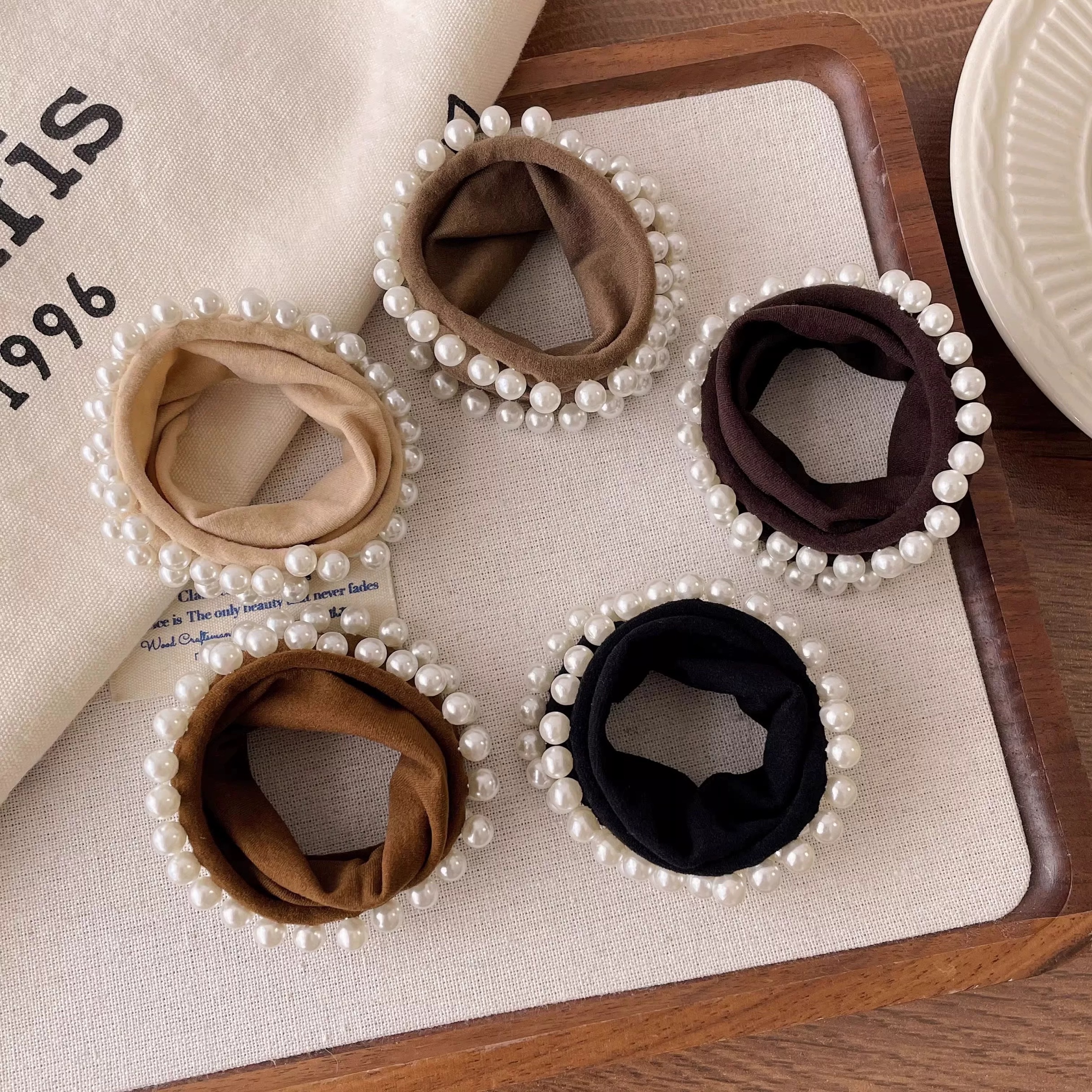 秋冬新款大肠圈发圈 头绳饰品 简约时尚发饰 持久弹力不伤发质发圈头绳详情图15