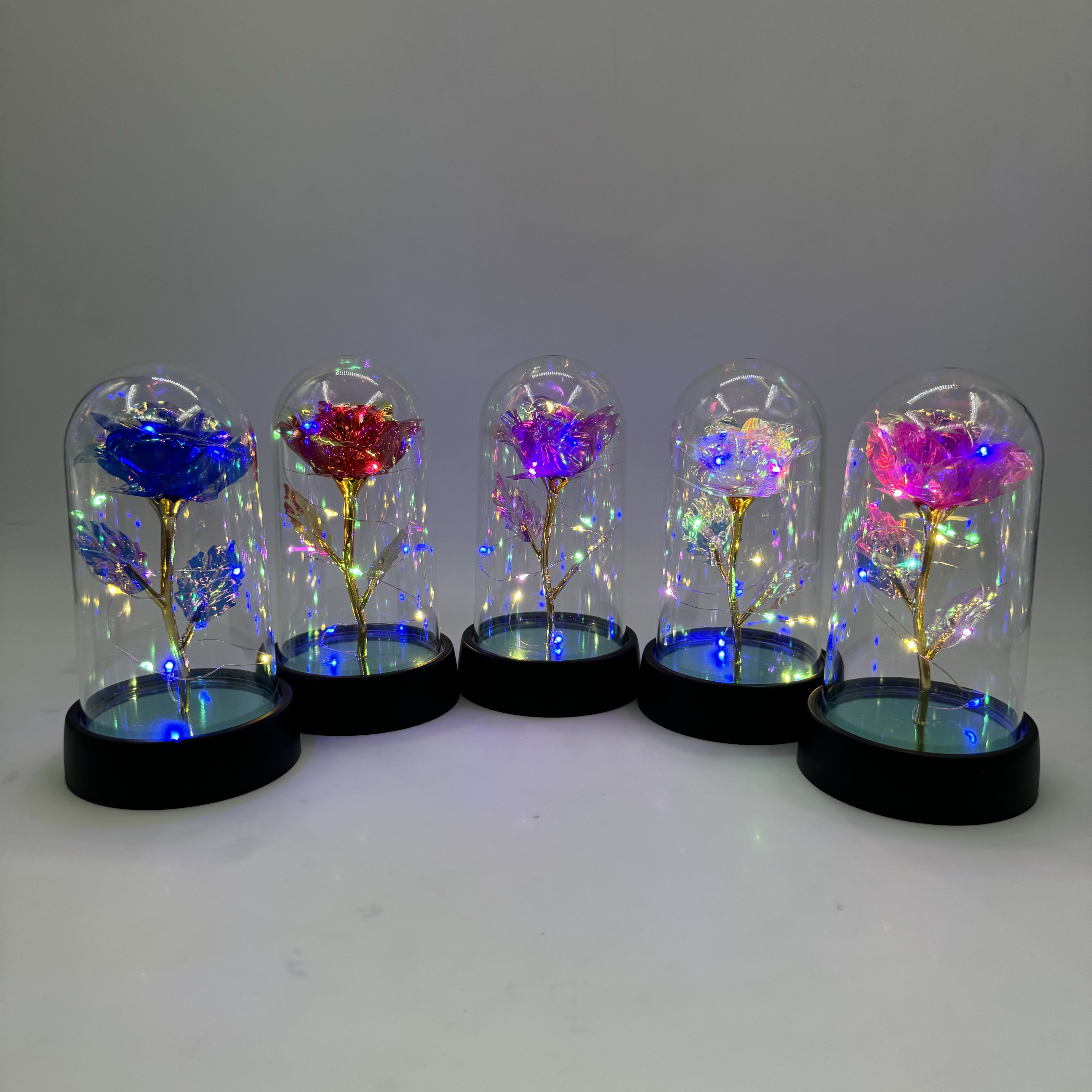 硅胶人造花 高级仿真花装饰 假花仿真花精致工艺 玫瑰牡丹假花家居摆设 逼真仿真假花装饰品详情图4