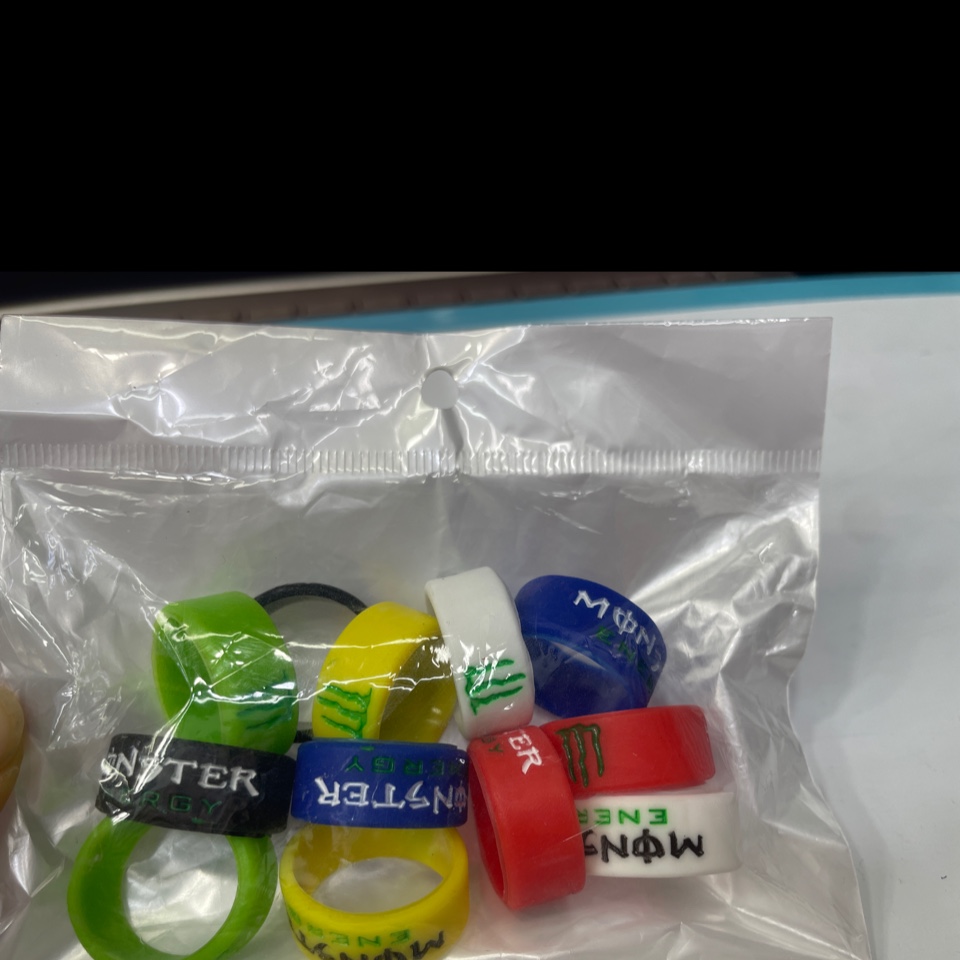 硅胶环保戒指产品图