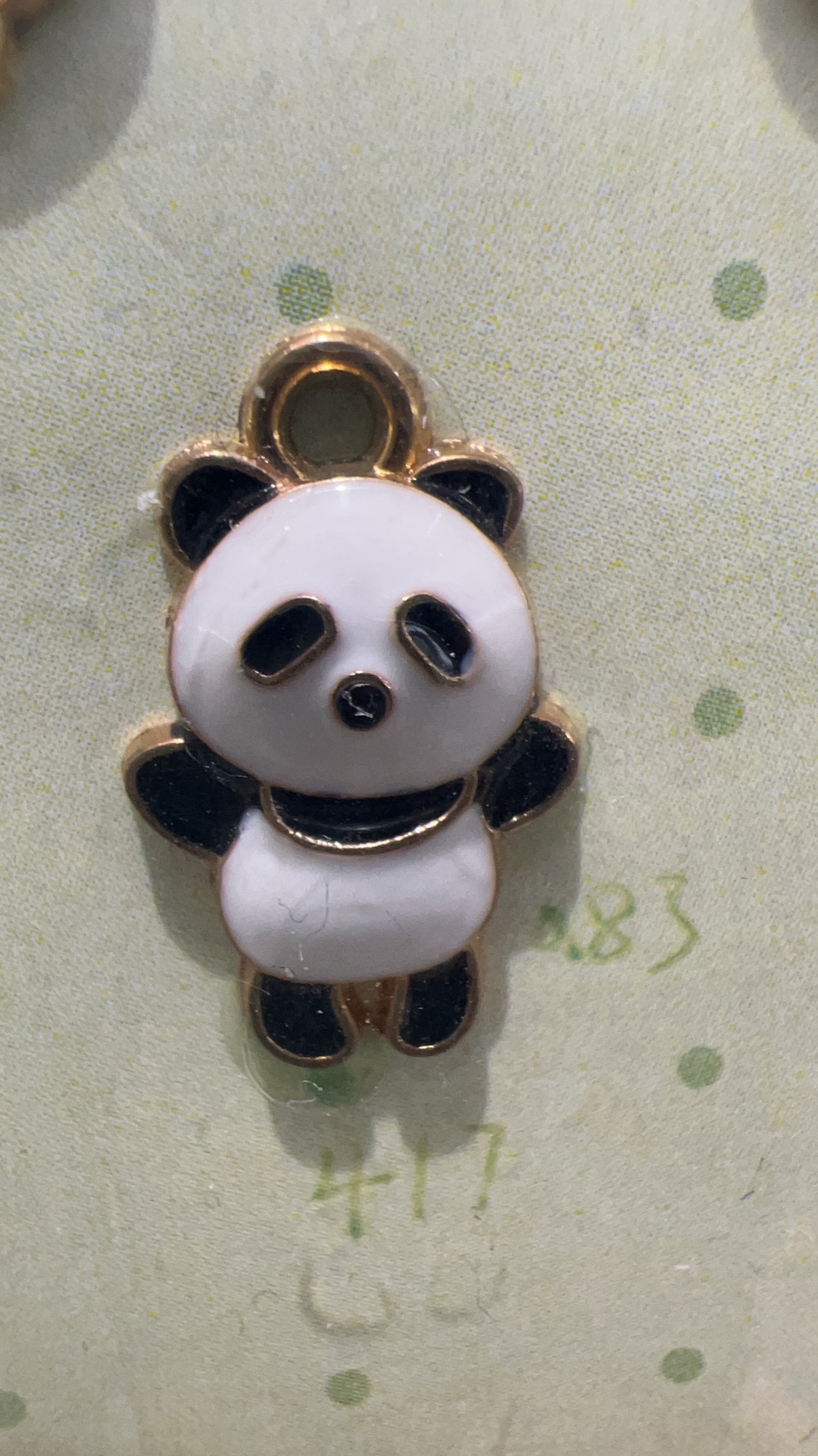 diy Set of Small Pepper Pendant beads, cream Gel alloy oil drip accessories, Handmade jewelry making material package, Creative diy jewelry accessories details Picture