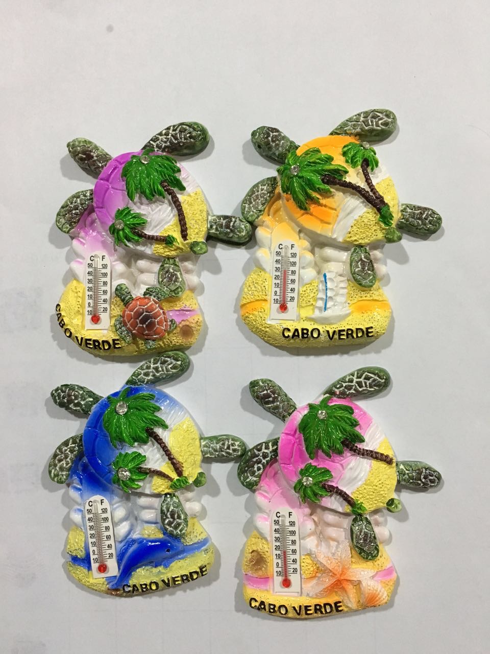 热带海龟沙滩冰箱贴爆款冰箱贴旅游景点冰箱贴