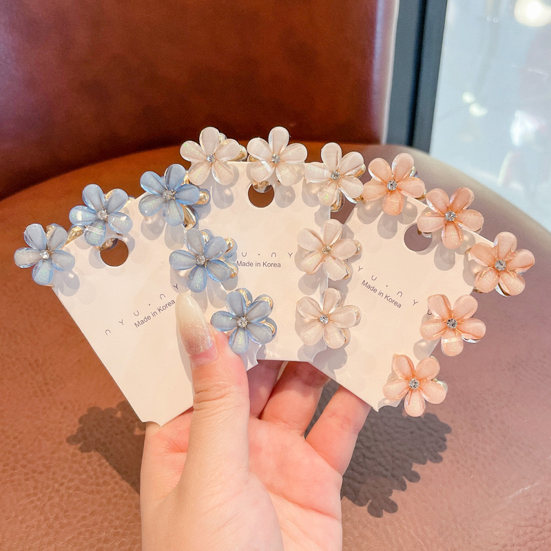 创意饰品植绒发夹 发卡发饰 美发装饰品 发型点缀 简约时尚持久固定详情图3