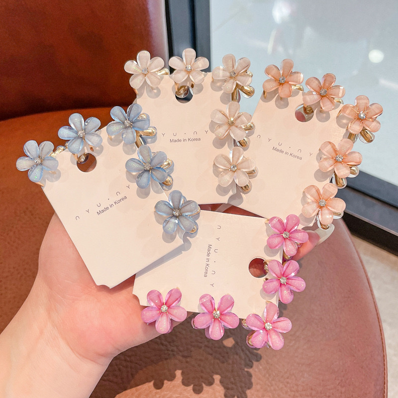 创意饰品植绒发夹 发卡发饰 美发装饰品 发型点缀 简约时尚持久固定详情图2