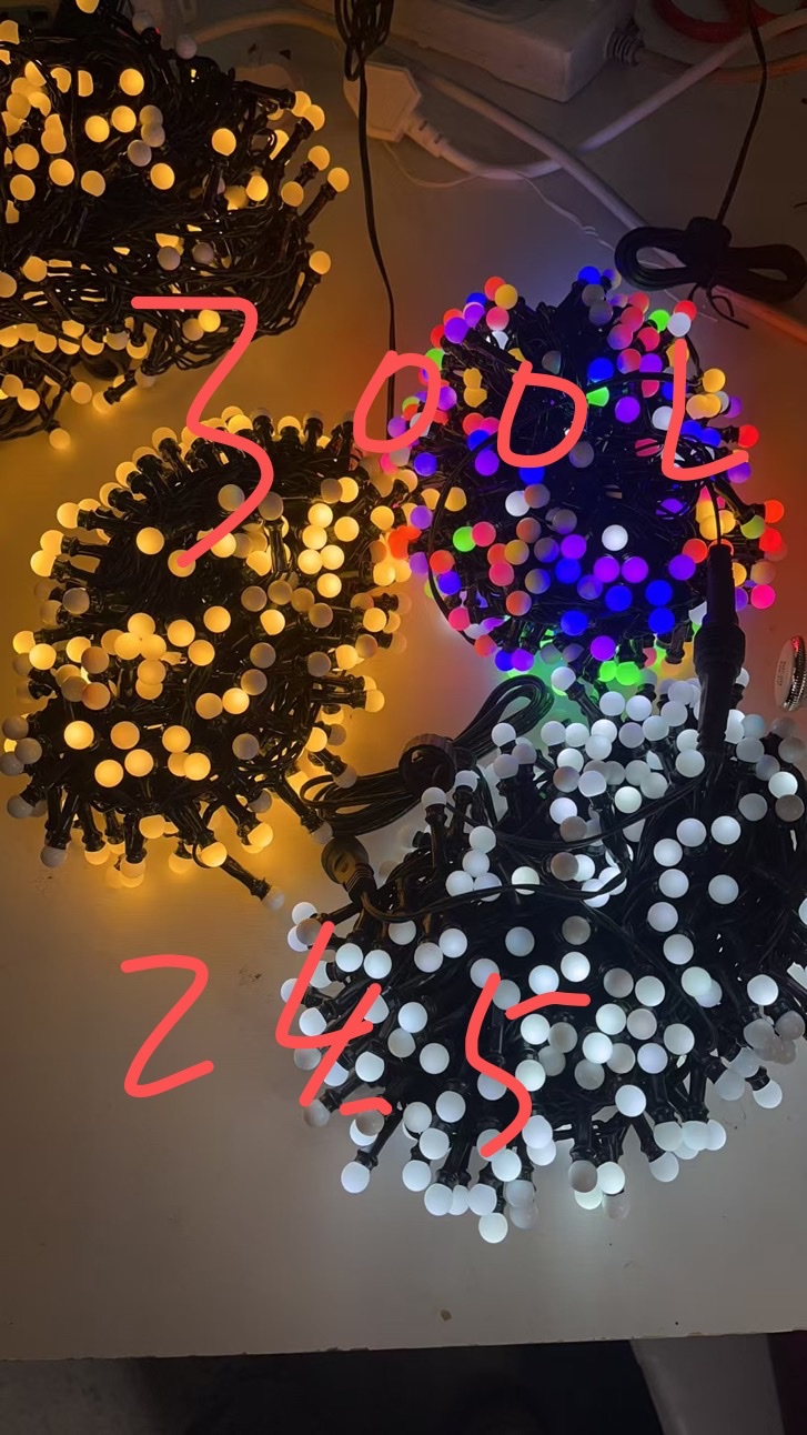 新年氛围烟花LED窗帘灯 高亮度窗帘灯装饰 美观耐用LED树灯 为家增添节日气氛新年氛围串灯