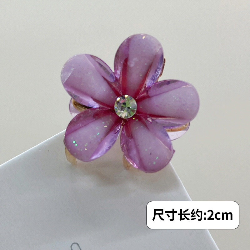 创意饰品植绒发夹 发卡发饰 美发装饰品 发型点缀 简约时尚持久固定白底实物图