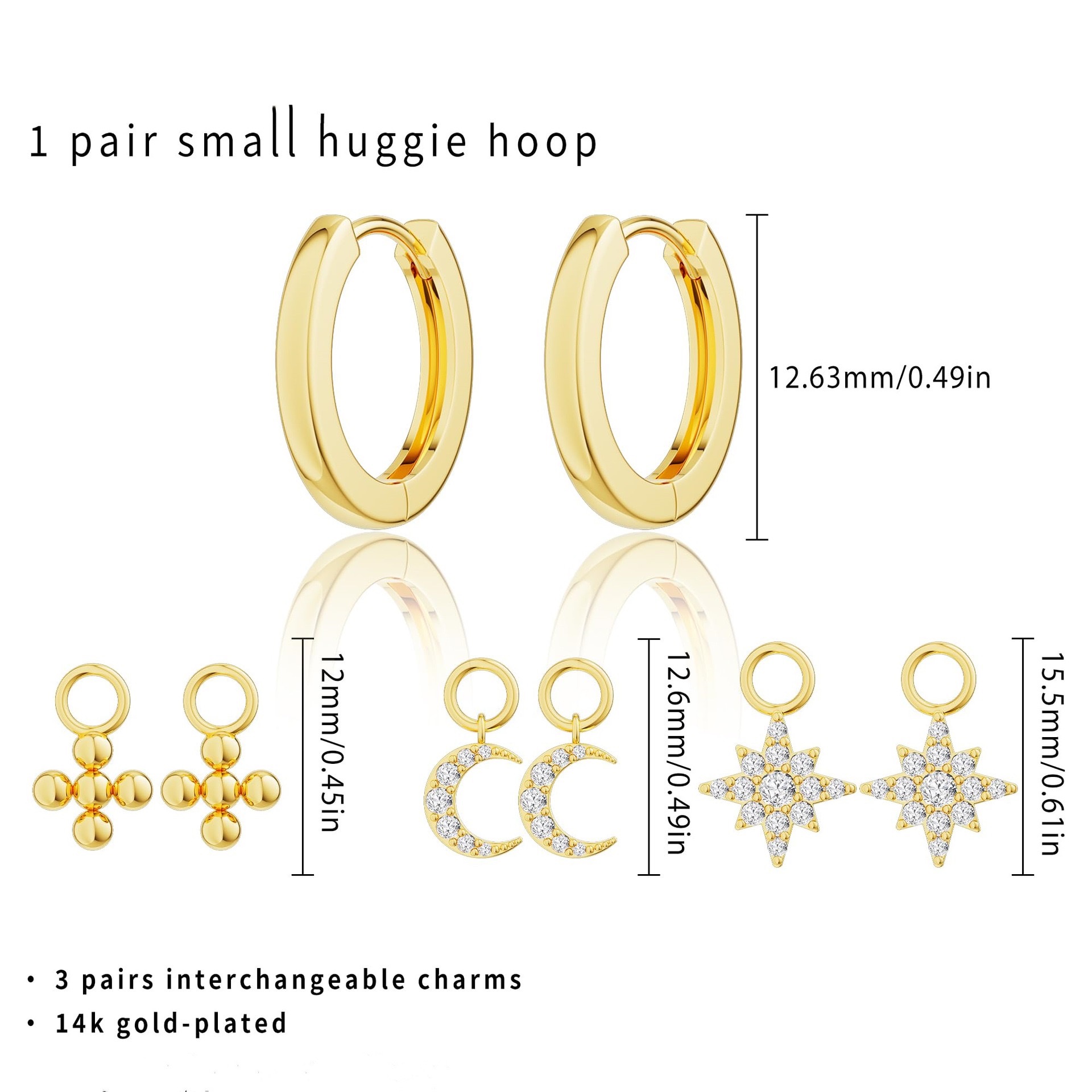 耳钉&耳针实物图