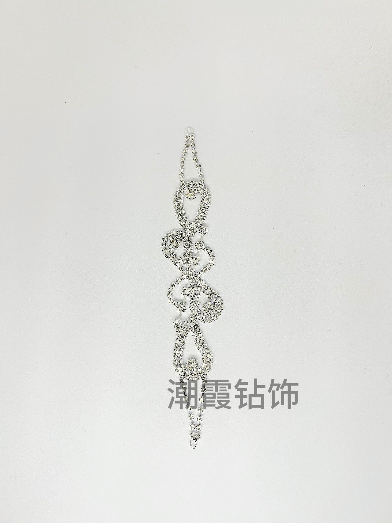 Trendy diamond jewelry, elegant classical bracelets, water diamond bracelets, evening dress and banquet bracelets wholesale Specification image